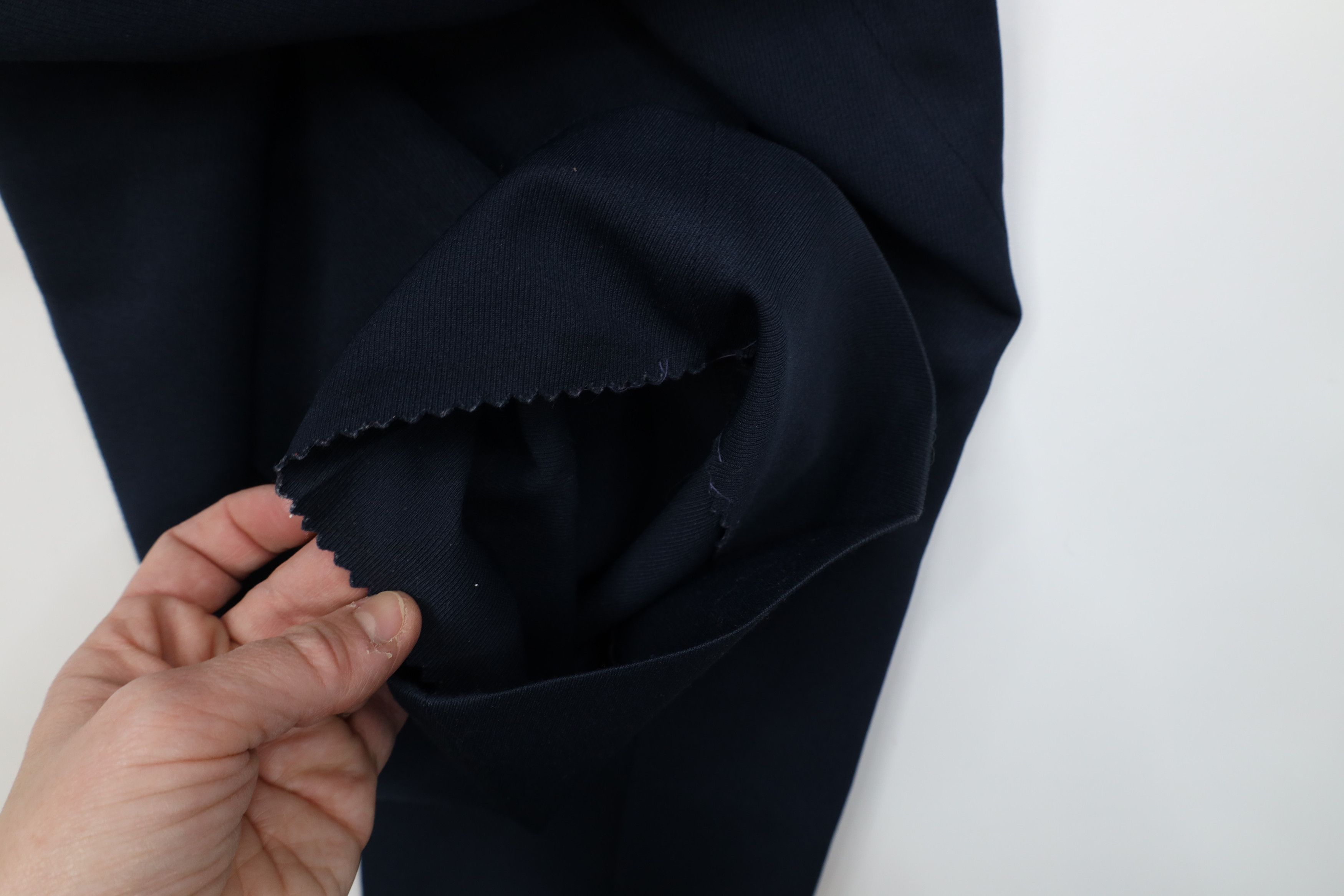Vintage Vintage 70s Streetwear Flared Wide Leg Chino Pants Navy Blue Size US 36 / EU 52 - 16 Thumbnail