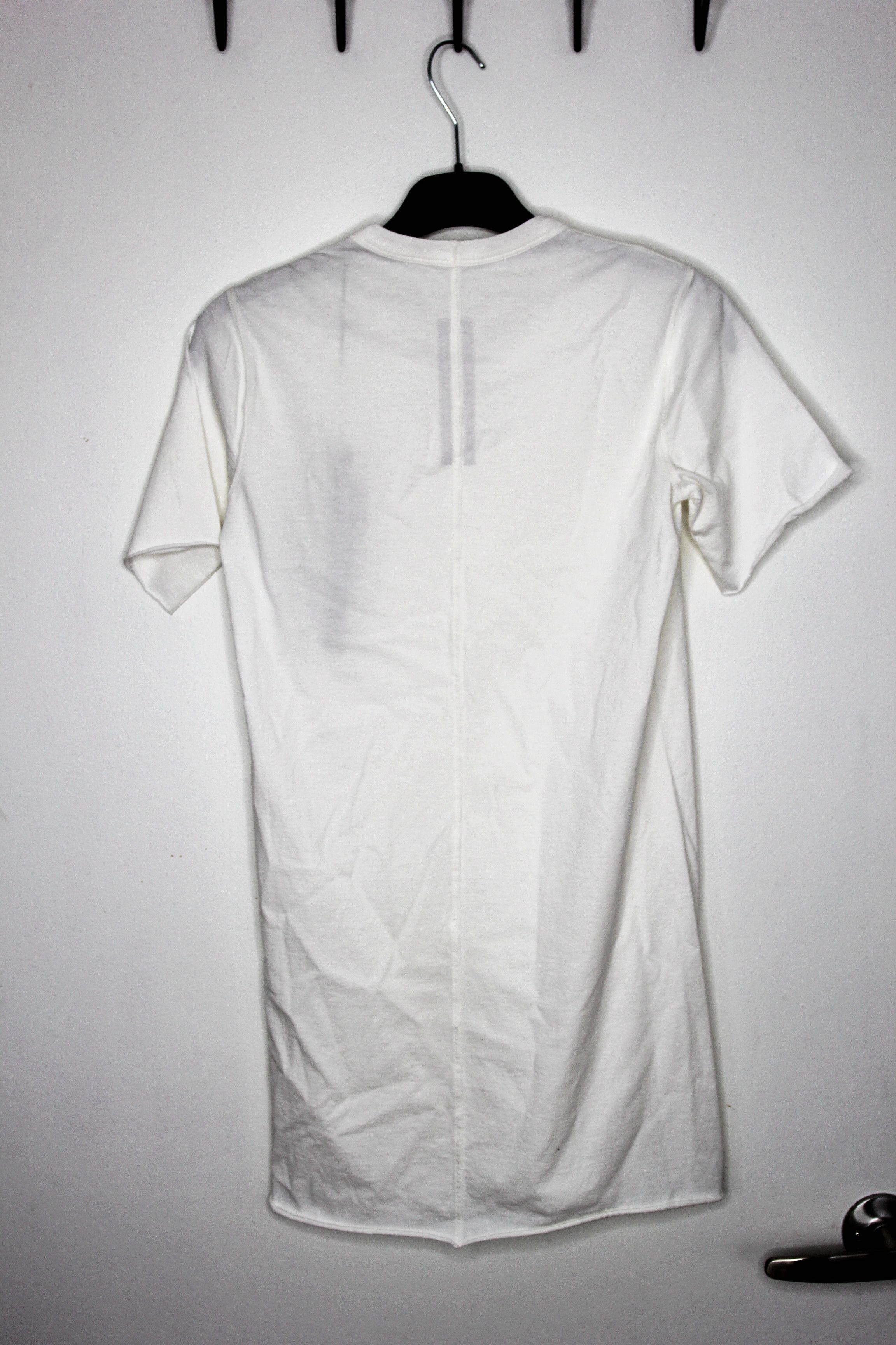 Rick Owens BNWT SS24 RICK OWENS "LIDO" BASIC SS TSHIRT MILK M Size US M / EU 48-50 / 2 - 3 Thumbnail