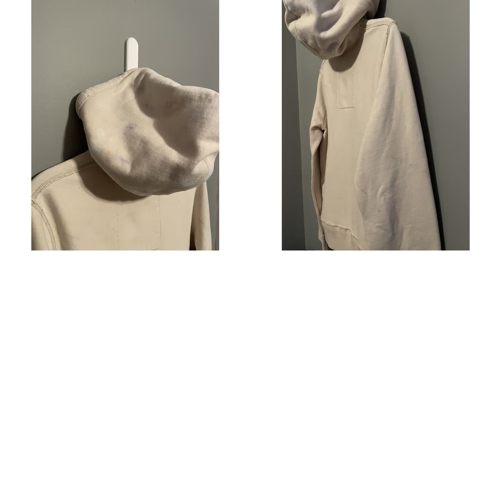 Abercrombie & Fitch VINTAGE Abercrombie & Fitch Full Zip Hoodie Men's L Beige Embroidered 90s Classic Preppy Heavyweight Hooded Pockets Size US L / EU 52-54 / 3 - 8 Thumbnail