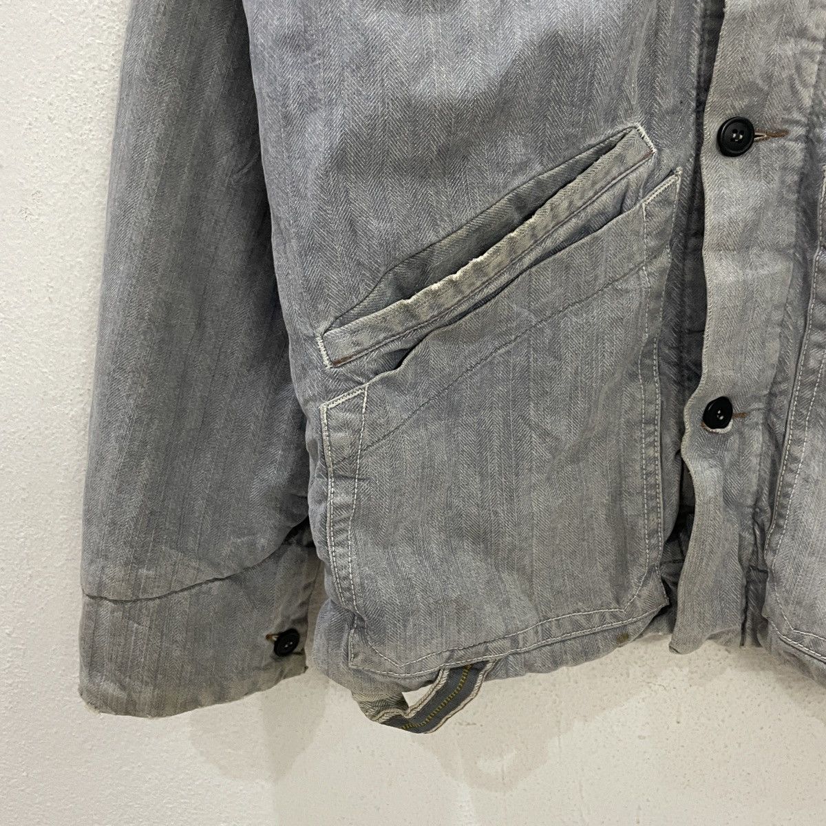 Diesel Vintage Diesel Herringbone Workwear Chore Jacket Size US M / EU 48-50 / 2 - 4 Thumbnail