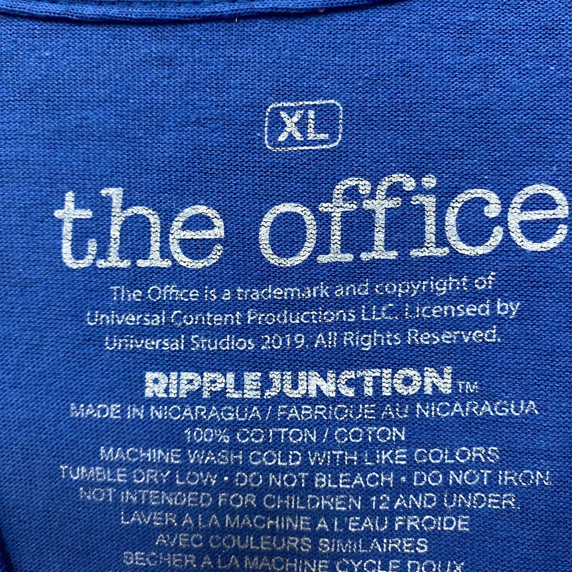 Ripple Junction The Office Michael Scott Resume Long S shirt size extra larg Size US XL / EU 56 / 4 - 4 Thumbnail