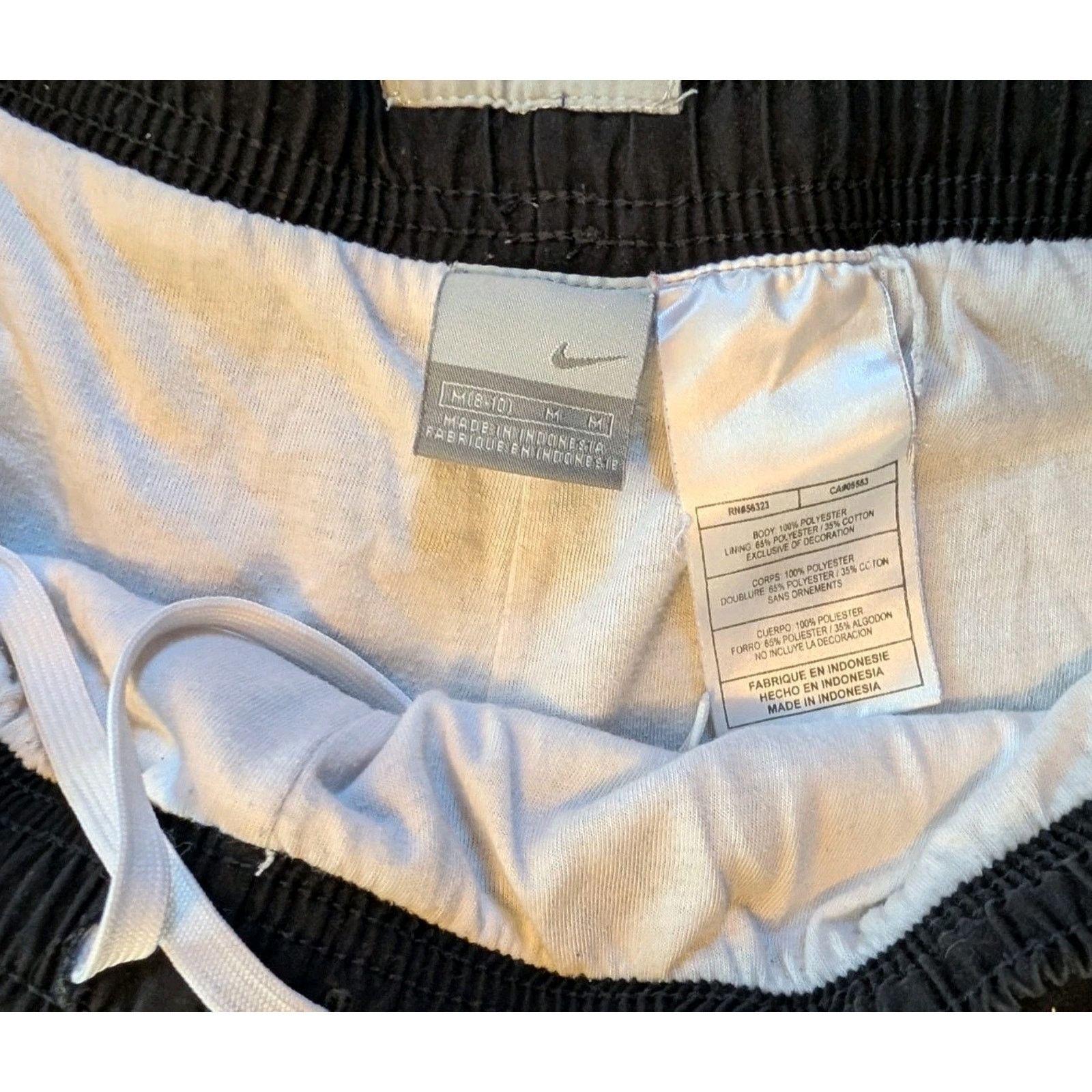 Nike Nike Track Lined Pants Women's Medium Black Pockets Size 32" / US 10 / IT 46 - 2 Thumbnail