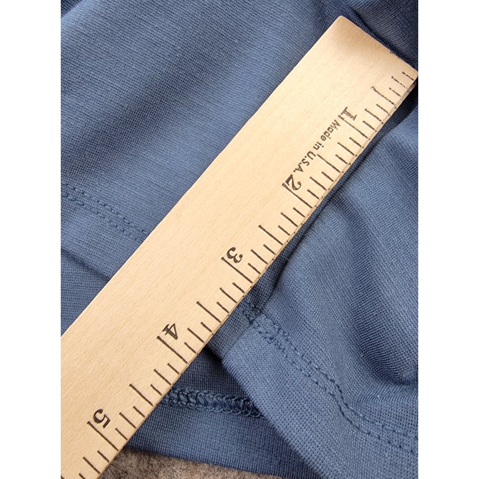 American Eagle Outfitters American Eagle Shorts Womens Medium Blue White Stripe Drawstring Waist Sweatshort Size 32" / US 10 / IT 46 - 6 Thumbnail