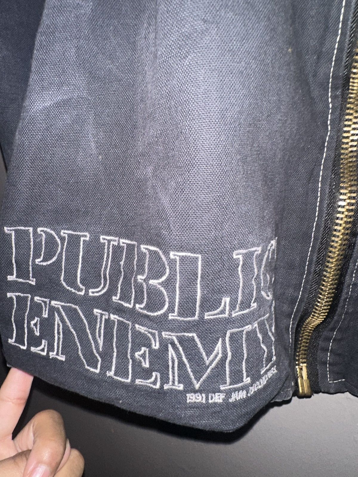 Vintage 1991 Public Enemy Def Jam Vintage Jacket Size US M / EU 48-50 / 2 - 3 Thumbnail