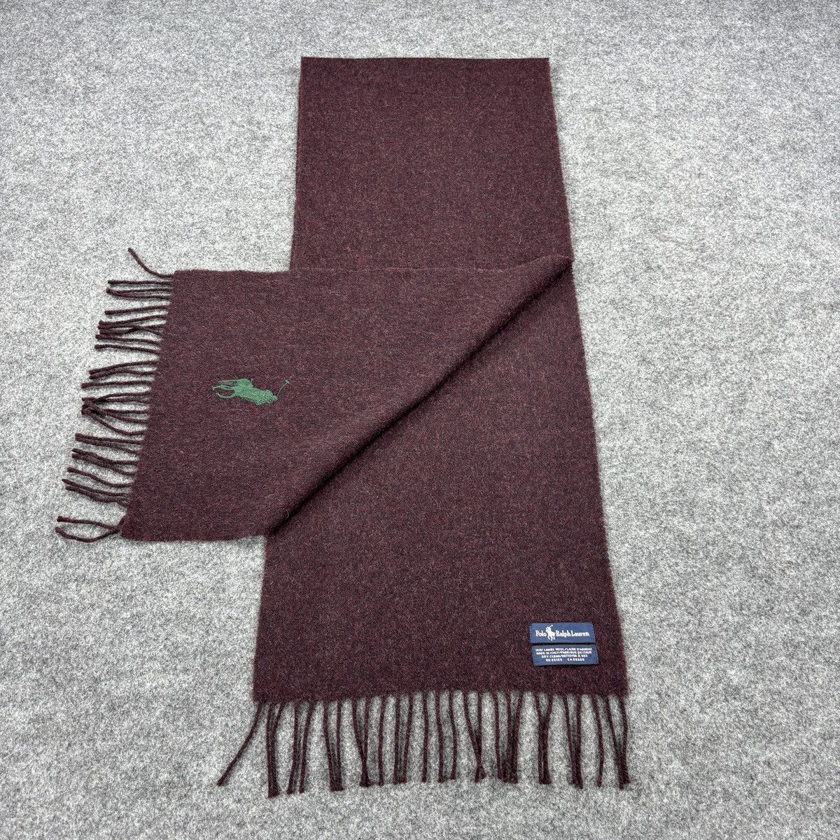 Polo Ralph Lauren × Vintage Polo Ralph Lauren Scarf # D757 # Muffler # Neckwear Size ONE SIZE - 7 Thumbnail