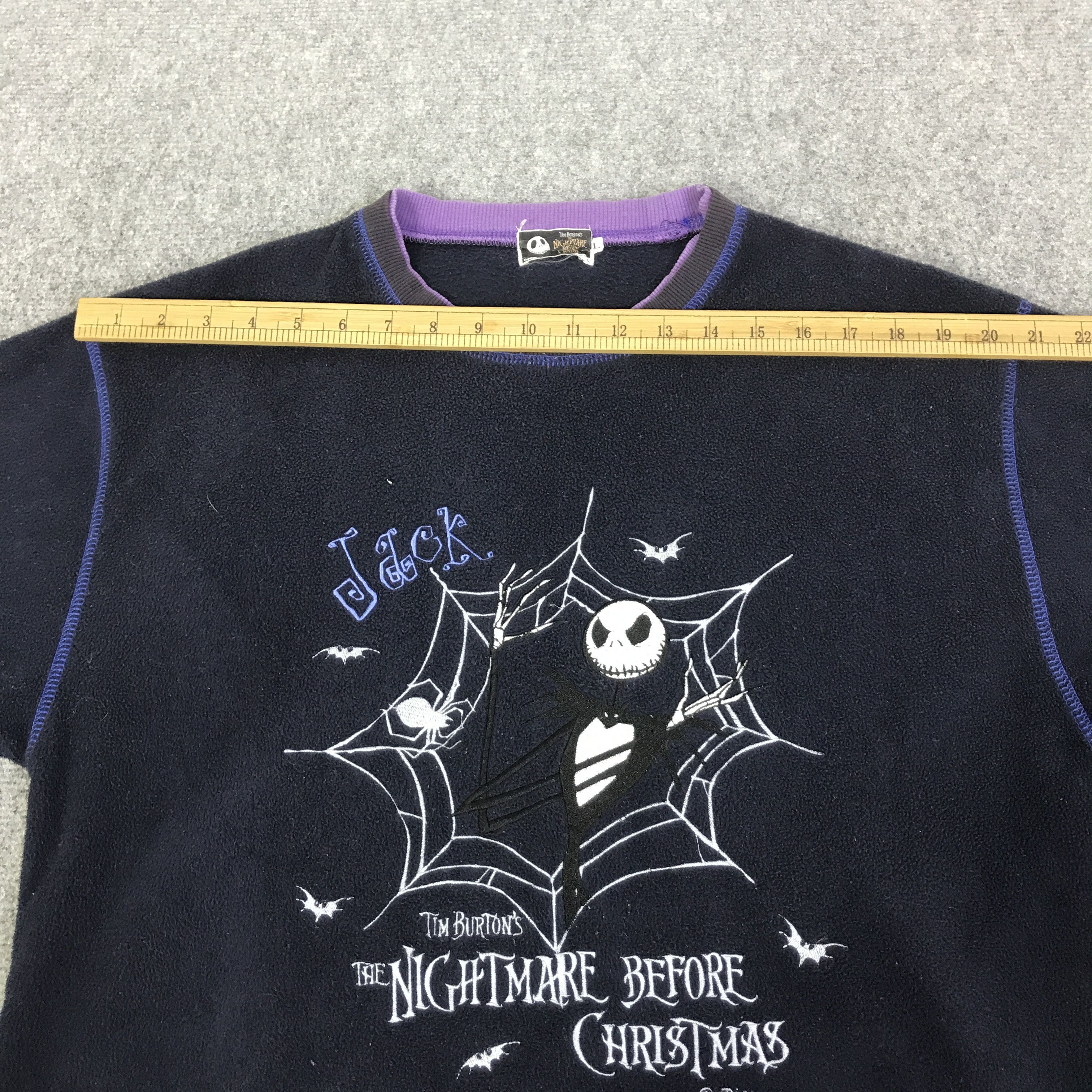 Disney THE NIGHTMARE BEFORE CHRISTMAS SWATSHIRT K104B13 Size US L / EU 52-54 / 3 - 5 Thumbnail