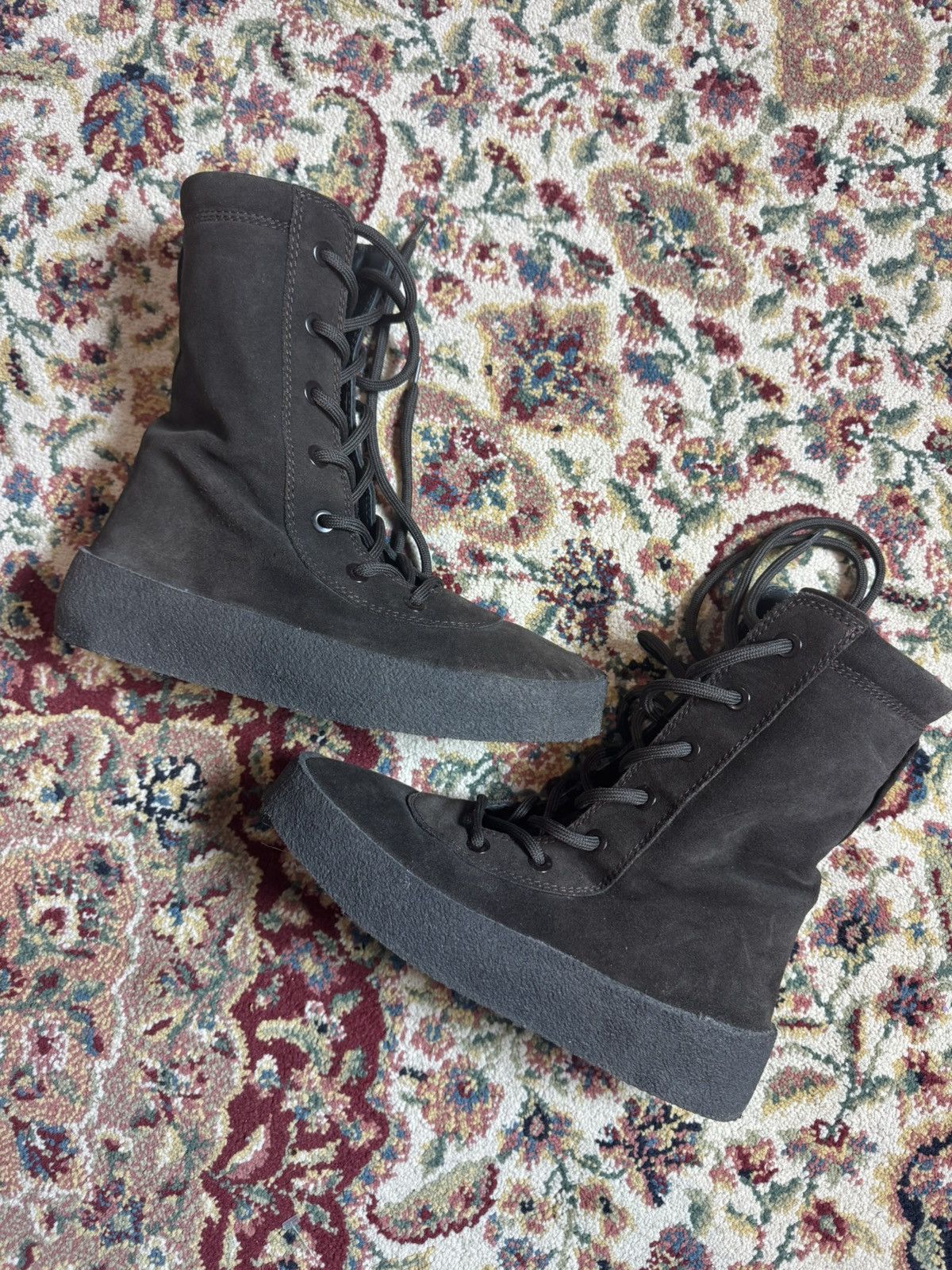 Yeezy Yeezy Season 4 Crepe Boots "Oil" Size US 7.5 / EU 40-41 - 1 Thumbnail