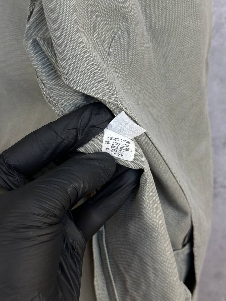 Brunello Cucinelli Brunello Cucinelli Cotton Stretch Blazer Jacket Olive Green Size M / US 6-8 / IT 42-44 - 17 Thumbnail