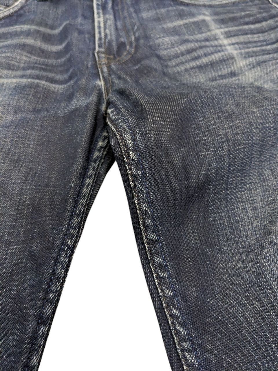 Acne Studios DARK WASH RAW FRAYED HEMLINES ACNE STUDIOS DISTRESSED JEANS Size US 28 / EU 44 - 7 Thumbnail