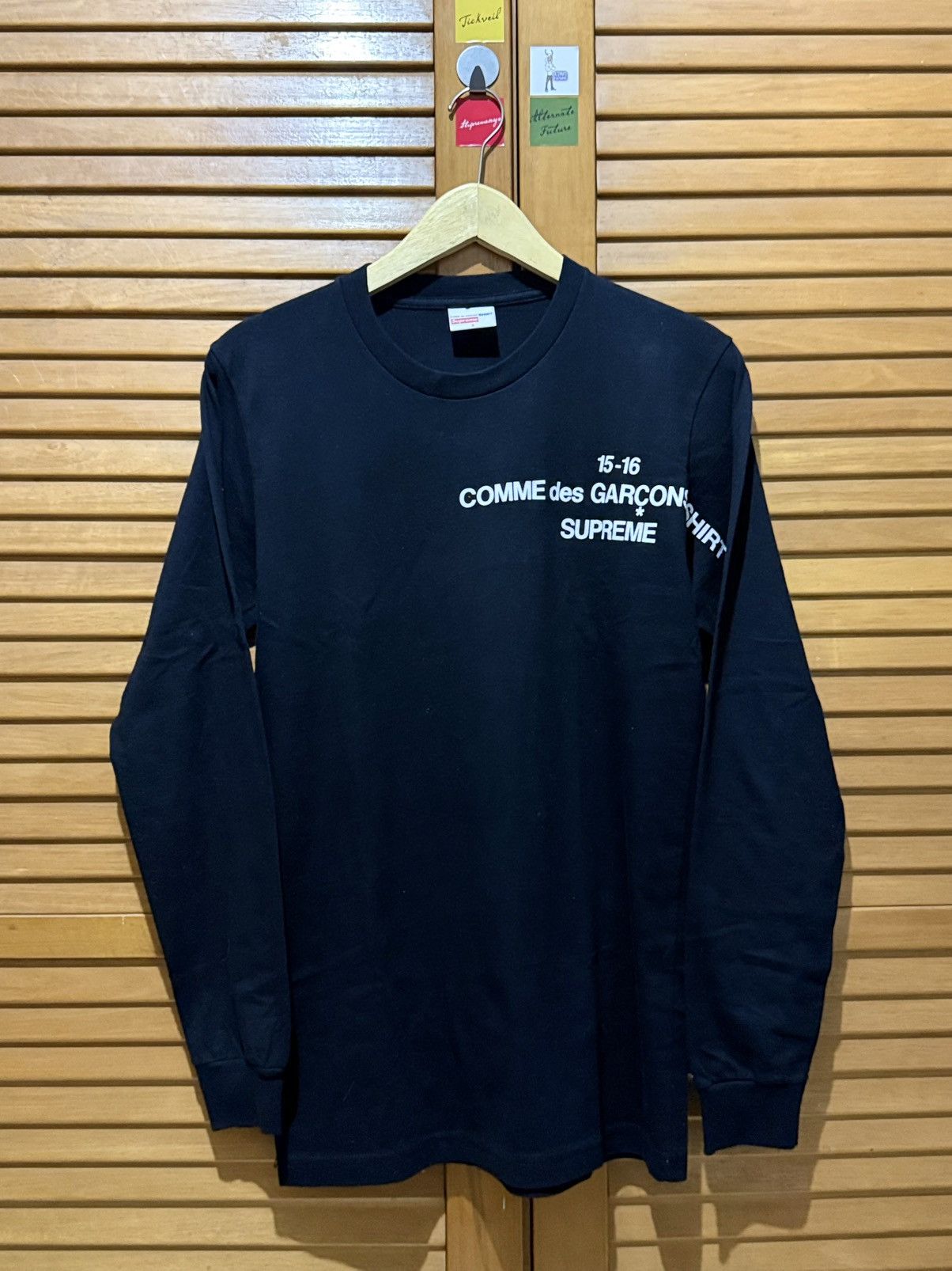 Comme des Garcons × Supreme Supreme x CDG Long Sleeve Tee | Grailed