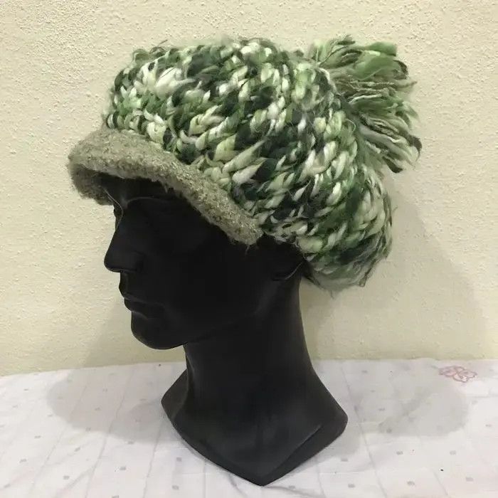 Japanese Brand × Kapital × Vintage Japanese Brand Reiriu Knit Beanie Hat Size ONE SIZE - 2 Thumbnail
