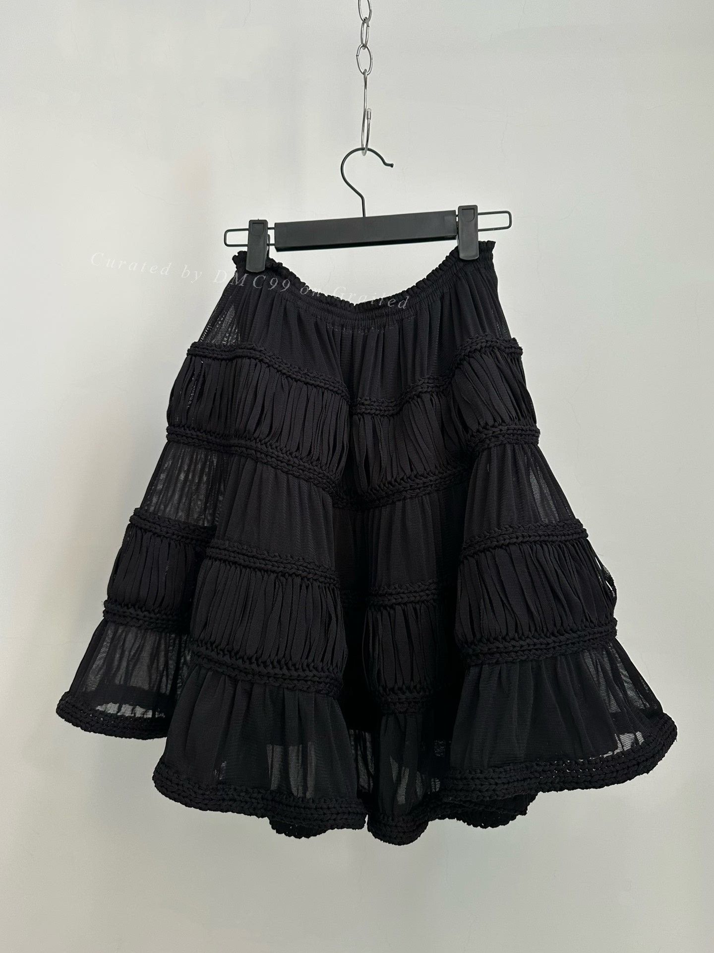 Jean Paul Gaultier Jean Paul Gaultier Vintage Tiered Skirt Size 40" / US 18 - 1 Thumbnail
