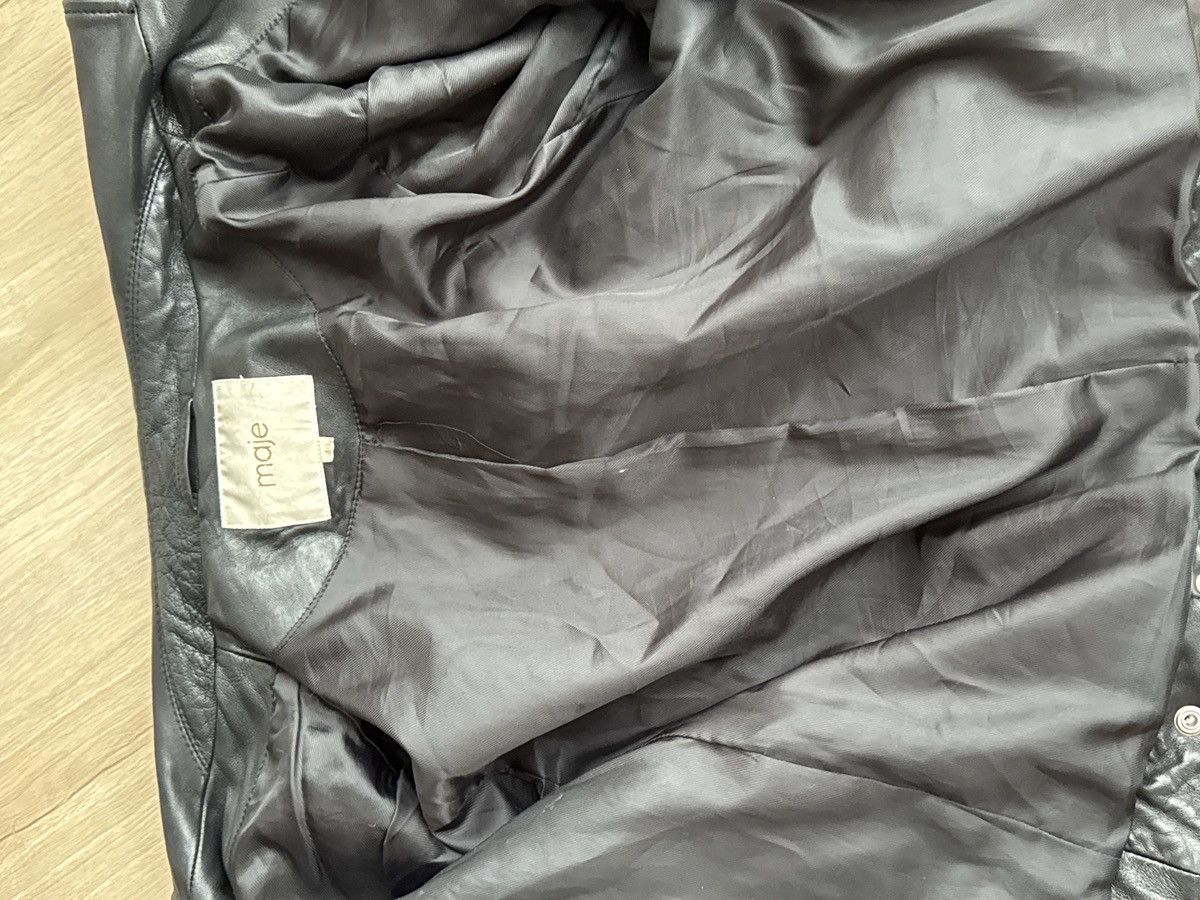 Maje Chic moto french leather jacket Size M / US 6-8 / IT 42-44 - 3 Thumbnail
