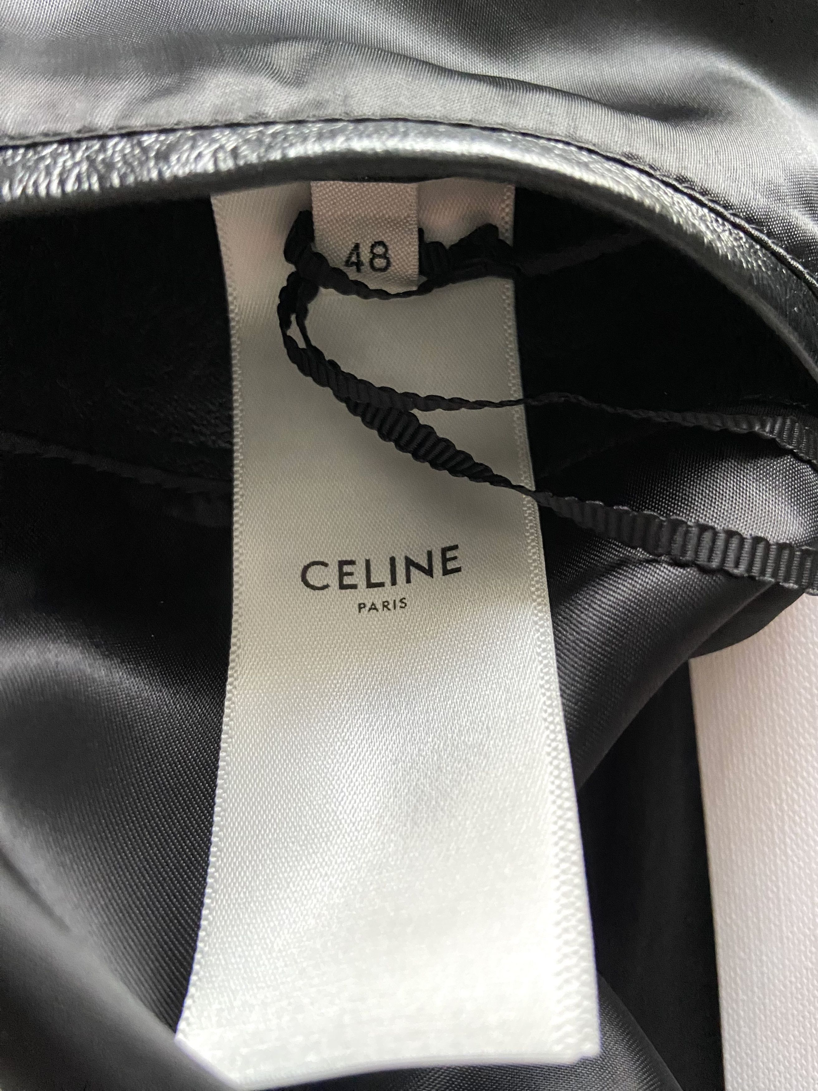 Celine New CELINE HOMME Dancing Kid Leather Jacket Size US M / EU 48-50 / 2 - 16 Thumbnail