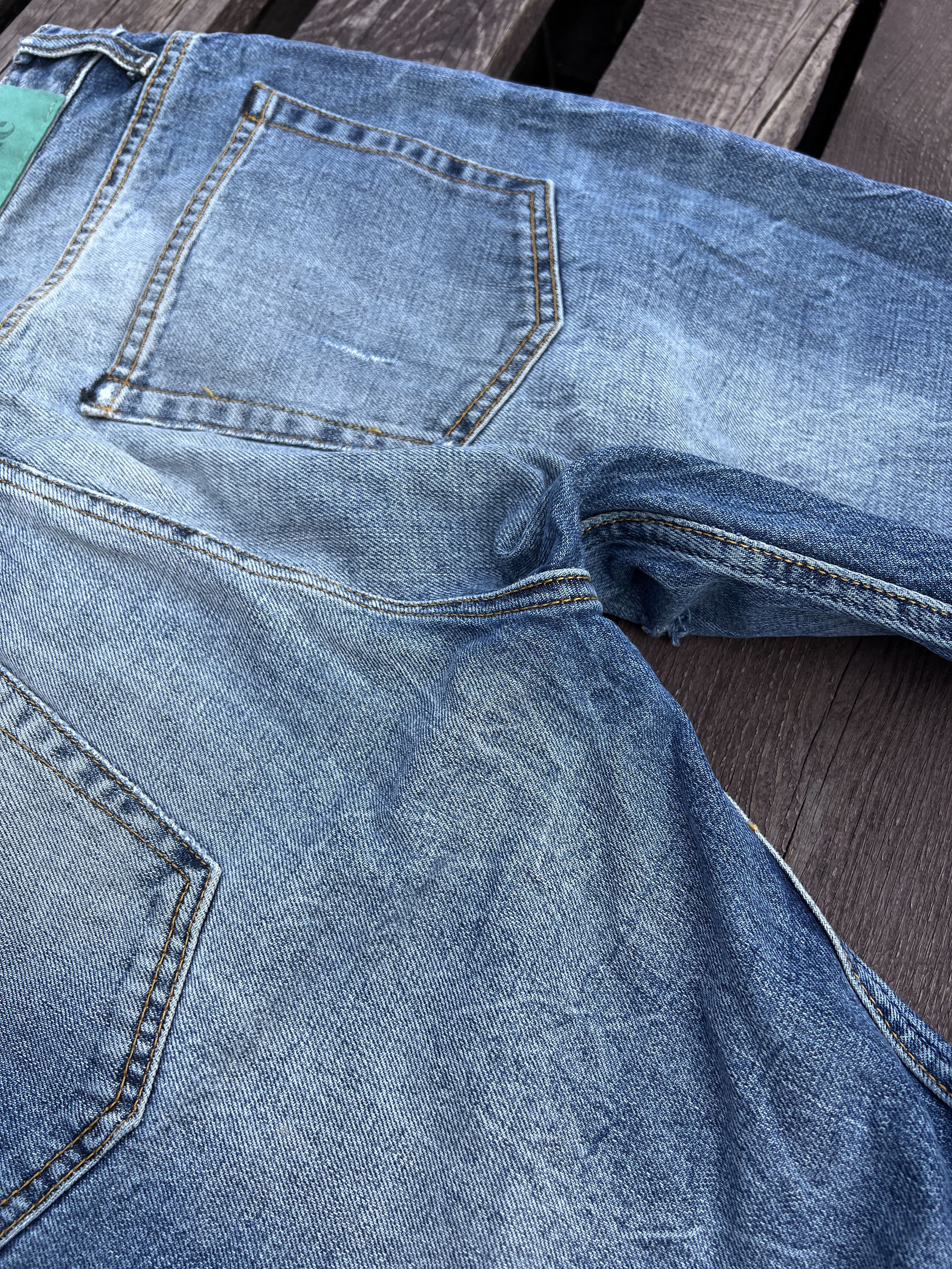 Acne Studios Acne Studios Vintage Generic Girl Distressed Denim Jeans Size 29" - 7 Thumbnail