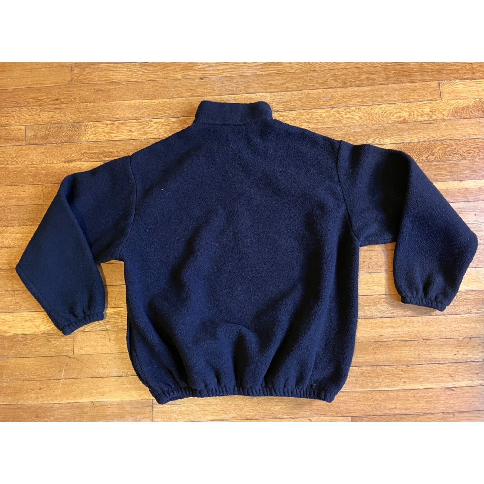 Vintage VINTAGE Seagrams VO Whiskey 1/2 Zip Sweatshirt Men’s XL Black Fleece 1/2 Zip Pullover Size US XL / EU 56 / 4 - 7 Thumbnail
