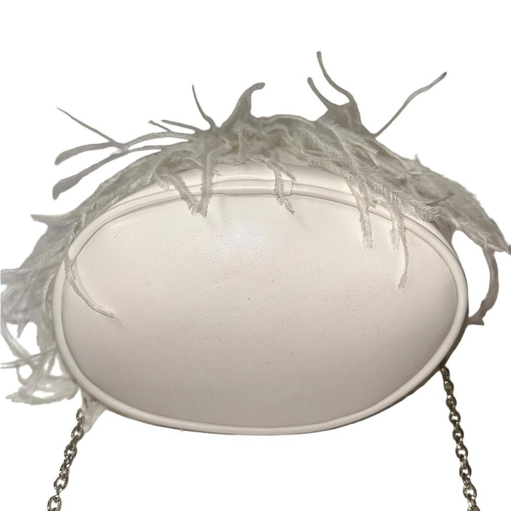 Designer Francesca’s l NWOT Jayleen Feather O-Ring Handbag Size ONE SIZE - 5 Thumbnail