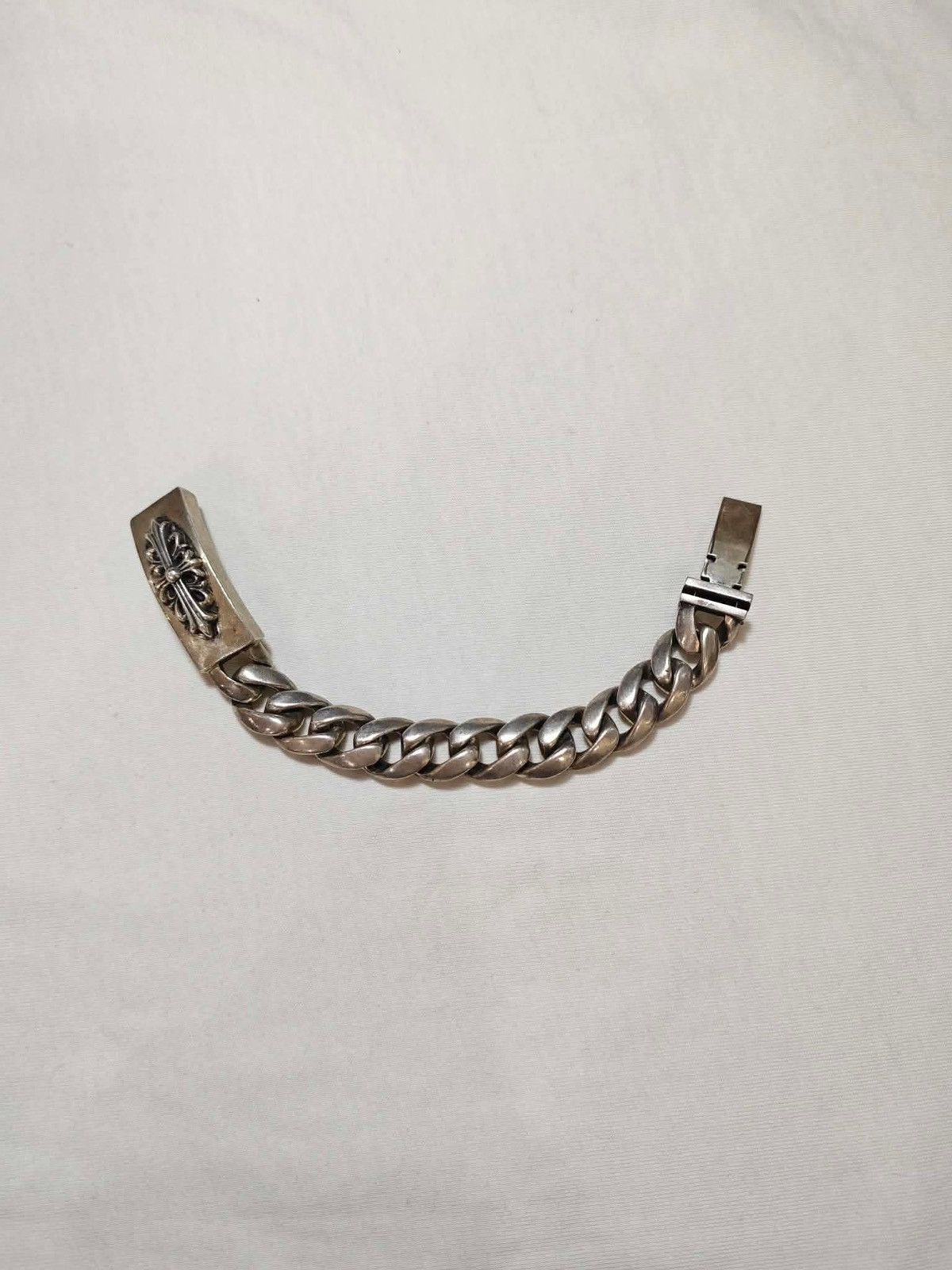 Chrome Hearts Chrome Hearts Floral ID Cuban Links Size ONE SIZE - 3 Thumbnail