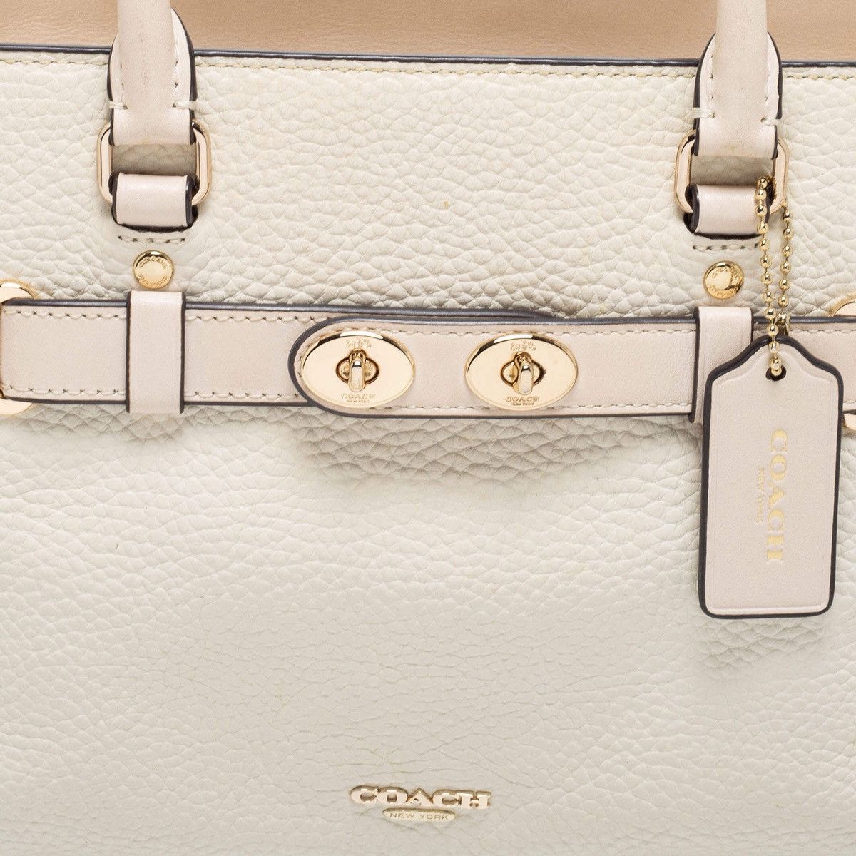 Coach Coach Swagger Carryall in Leather Satchel Crossbody Bag Size ONE SIZE - 4 Thumbnail