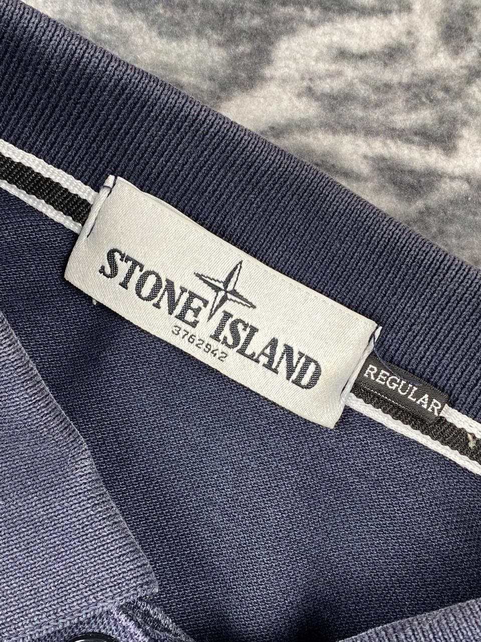 Stone Island Stone Island Polo Shirt Patch Program Men Size XL Blue Size US XL / EU 56 / 4 - 8 Thumbnail