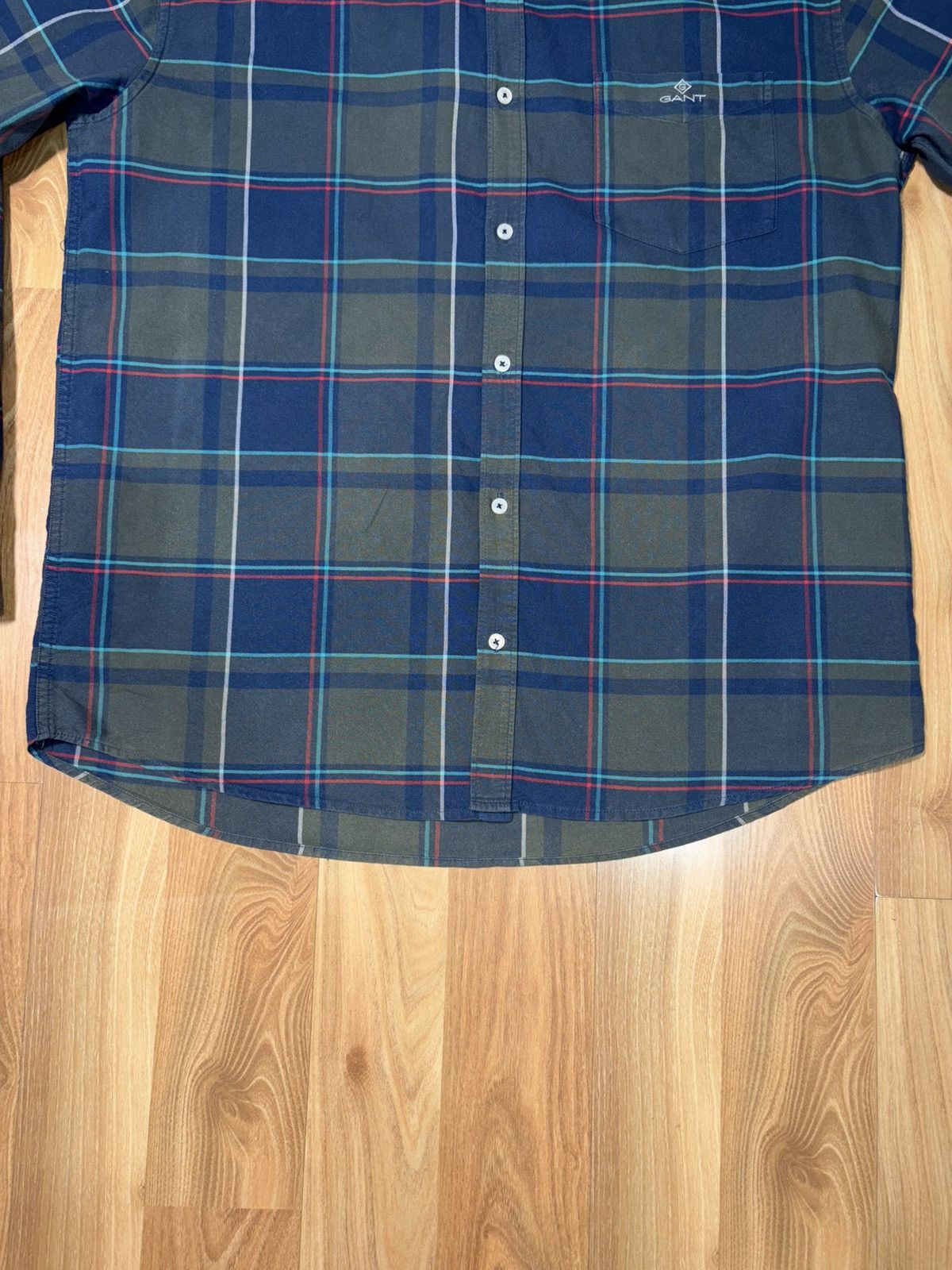 Gant Luke Edward Hall x Gant special edition plaid buttonup shirt Size US M / EU 48-50 / 2 - 6 Thumbnail