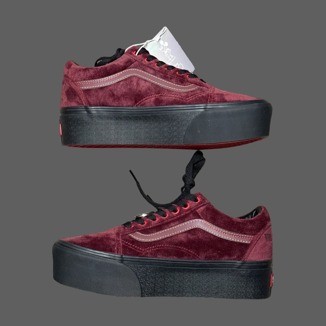 Disney x Vans Old Skool Stackform 'Poison Apple' Mens 6.5
