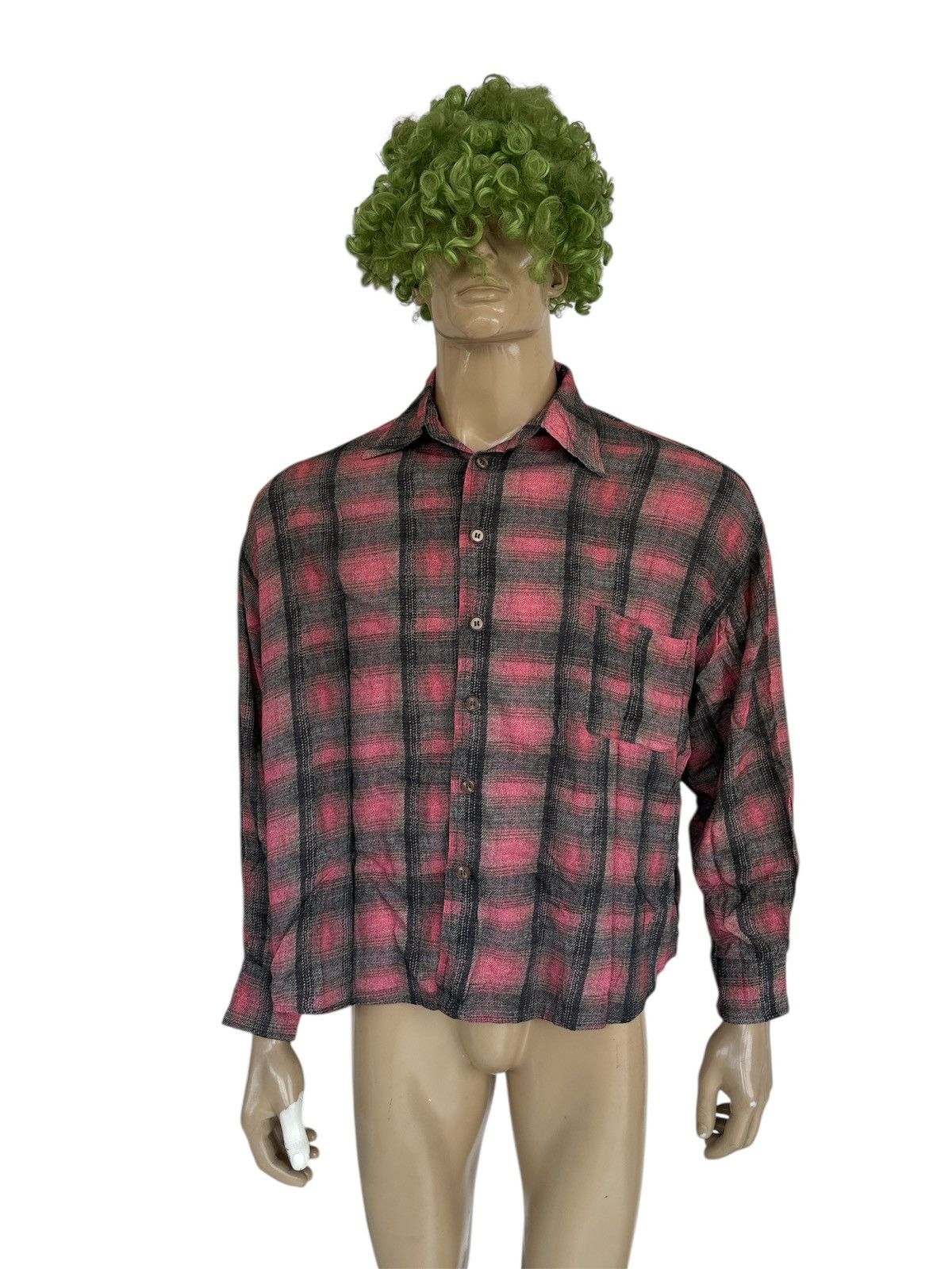 Our Legacy Oversized Flannel Box Shirt Size US S / EU 44-46 / 1 - 1 Thumbnail