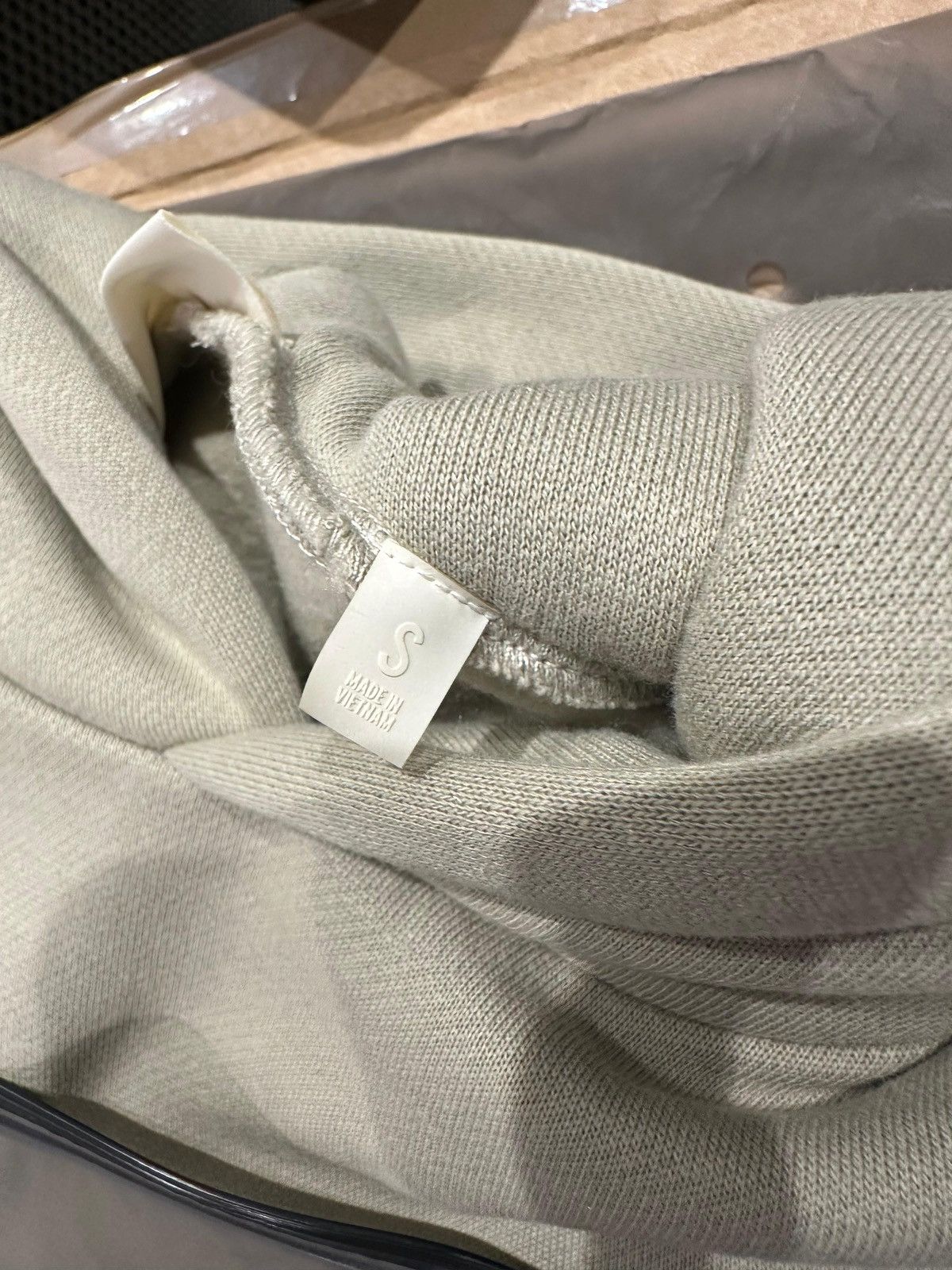 Essentials ESSENTIALS - Classic Fleece Hoodie Abbey Stone Size US S / EU 44-46 / 1 - 4 Thumbnail