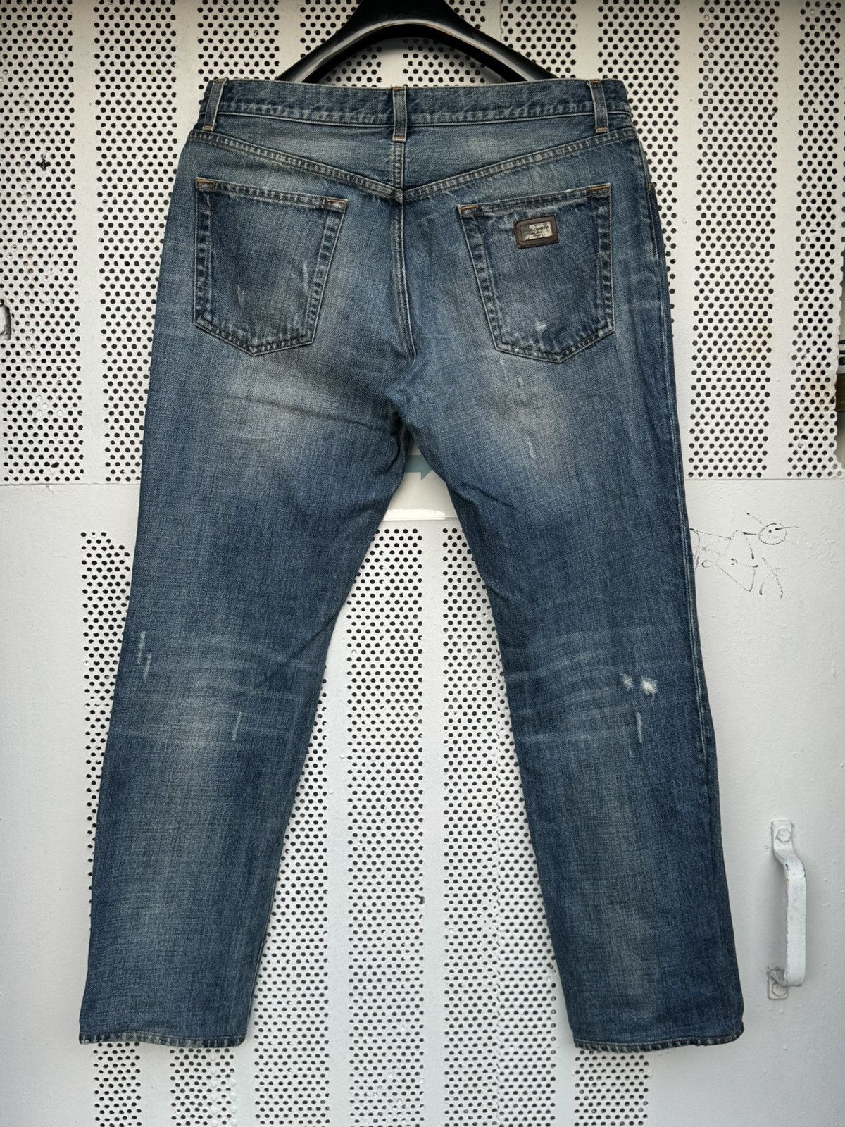 Dolce & Gabbana × Japanese Brand Vintage Dolce&Gabbana Faded Distressed Jeans Pants Size US 34 / EU 50 - 1 Thumbnail