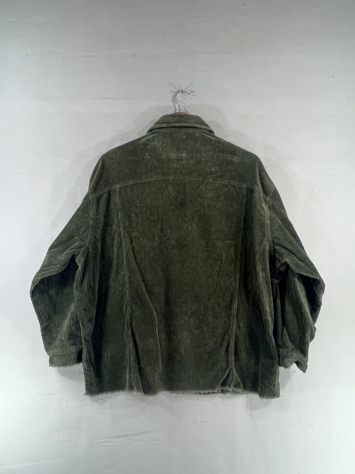 Zara Zara Corduroy Avant Garde Shirt Size US M / EU 48-50 / 2 - 2 Thumbnail