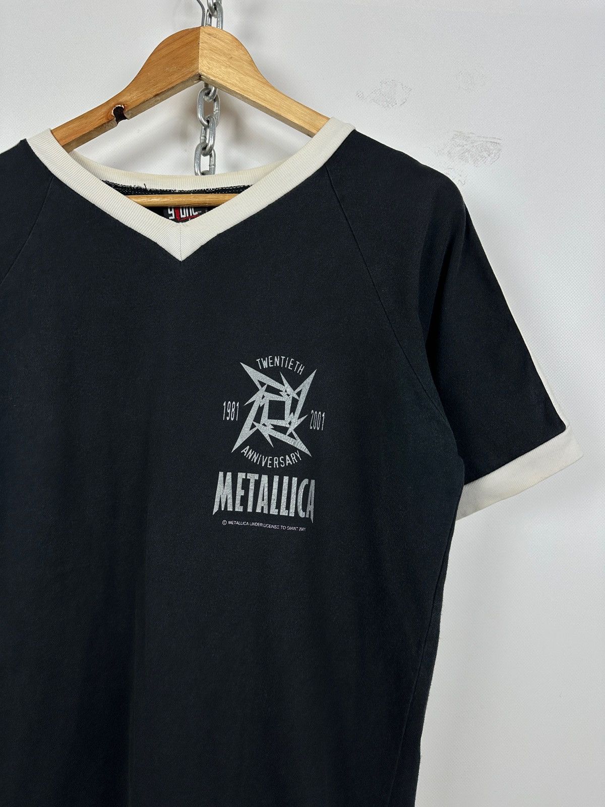 Band Tees Vintage Metallica 20th Anniversary 1981-2001 Giant T-Shirt Size US L / EU 52-54 / 3 - 5 Thumbnail