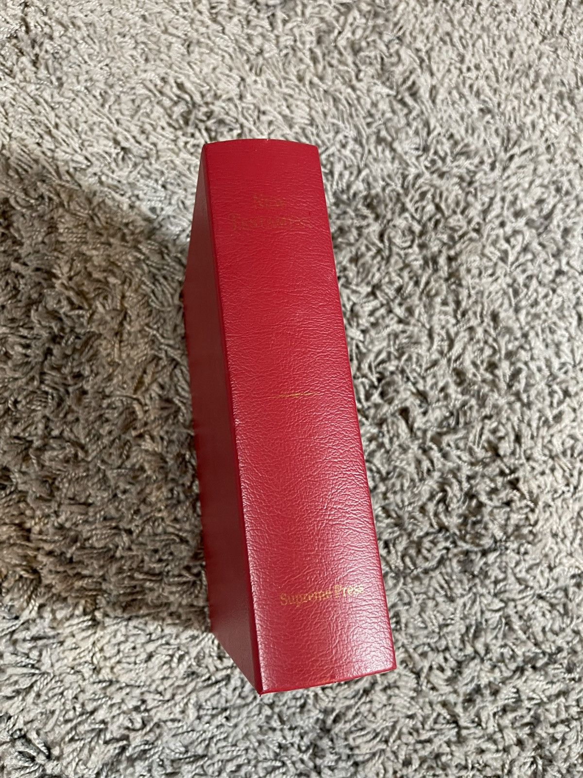 2013FW Supreme Bible Stash New Testament Storage Box