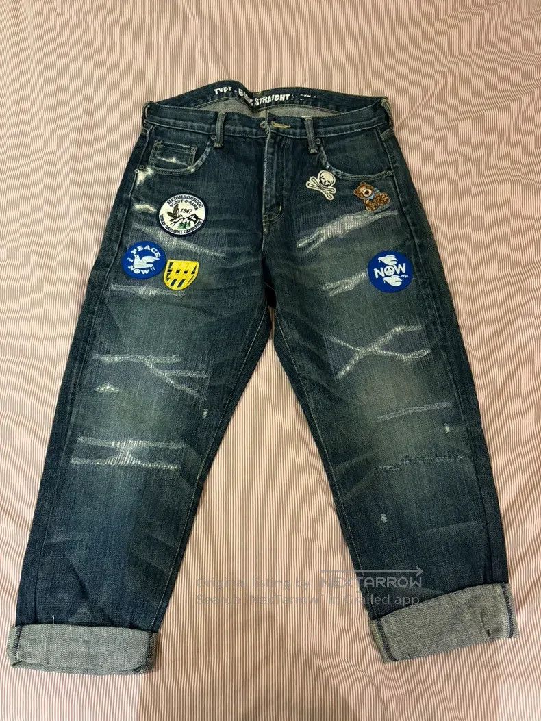 Neighborhood Neighborhood size S Denim jeans, Disney joint venture king Size US 27 - 1 Thumbnail