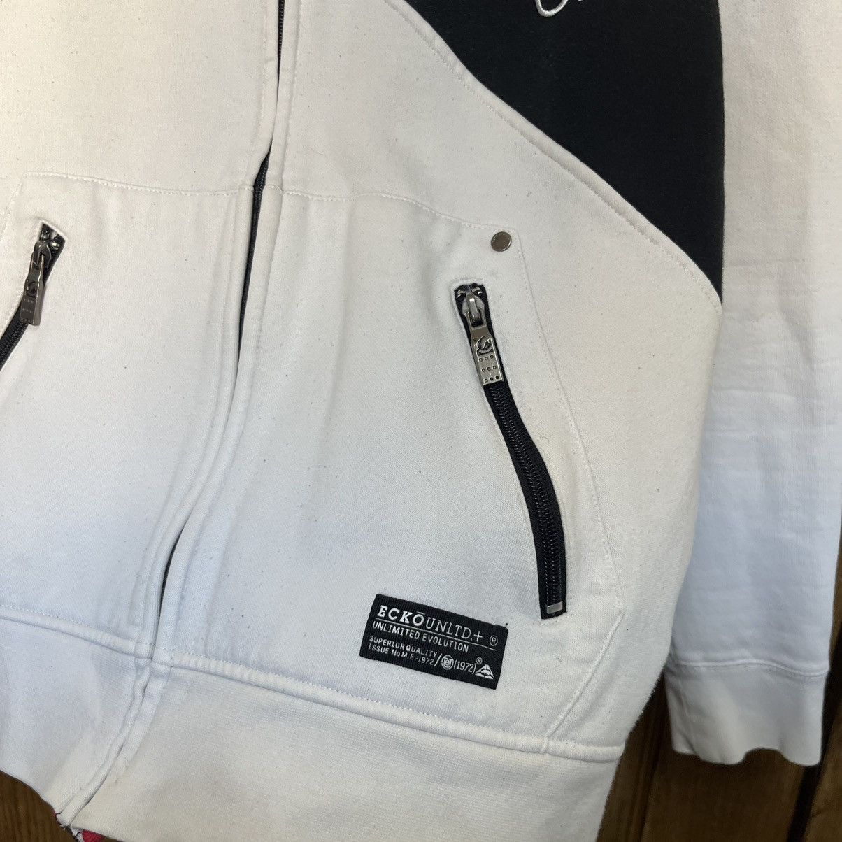Ecko Unltd. Vintage Y2K Ecko UNLTD Zip Hoodie If Six Was Nine Style Size US M / EU 48-50 / 2 - 7 Thumbnail