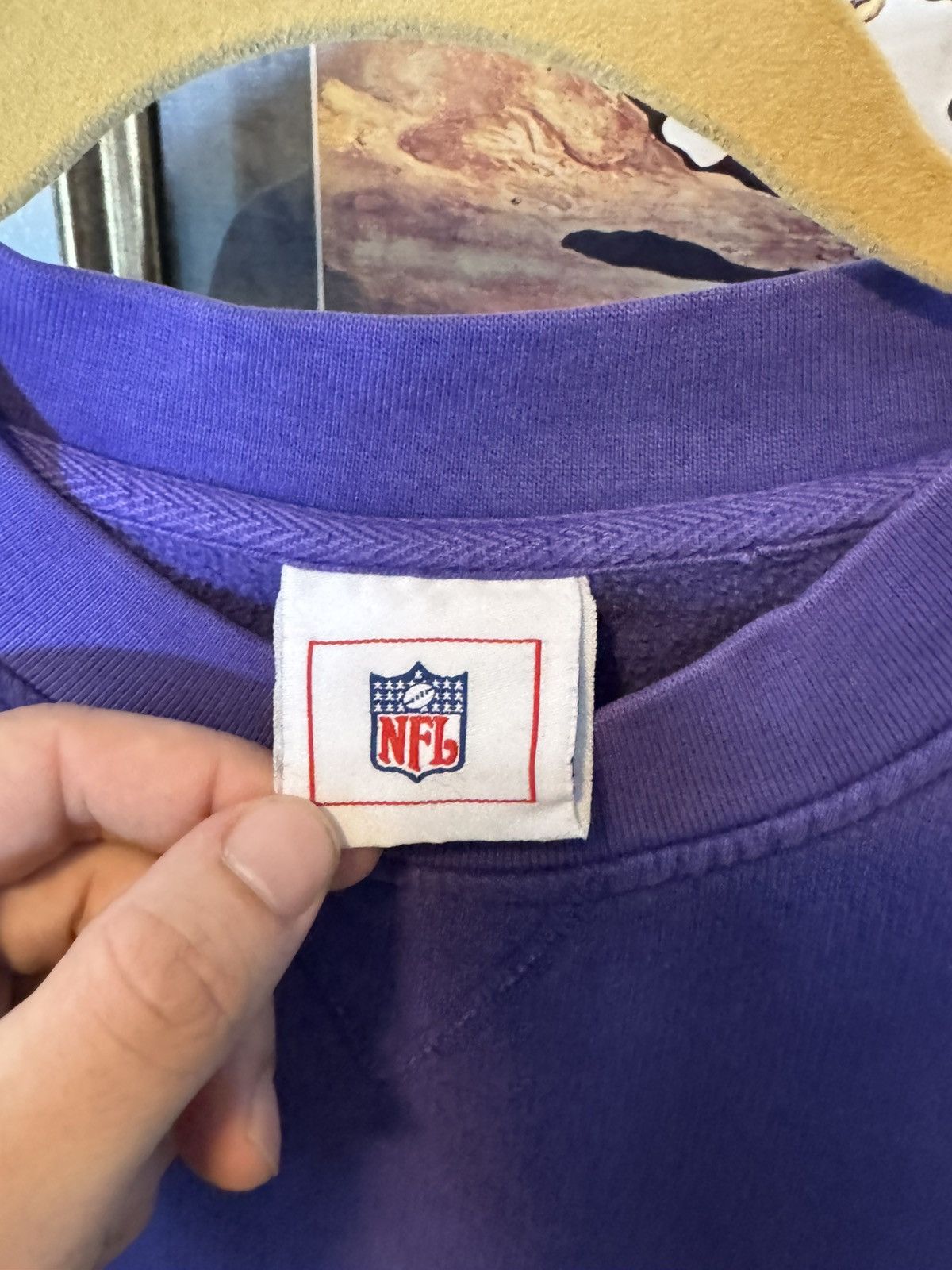 NFL Vintage Minnesota Vikings Sweatshirt Size US XXL / EU 58 / 5 - 4 Thumbnail