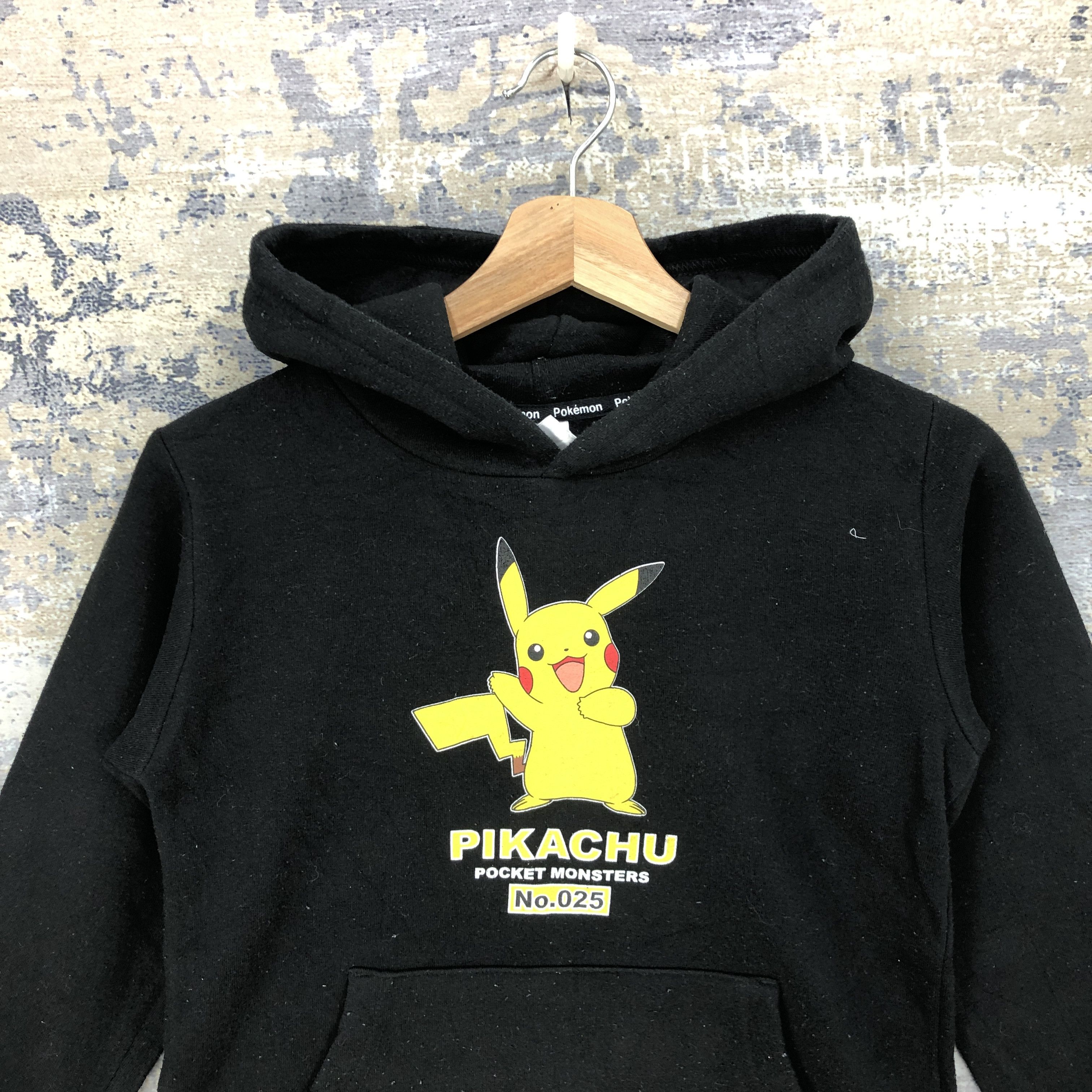 Anime Pokemon Sweatshirt Hoodie Cartoon Pikachu Sweater Jumper Size US S / EU 44-46 / 1 - 3 Thumbnail