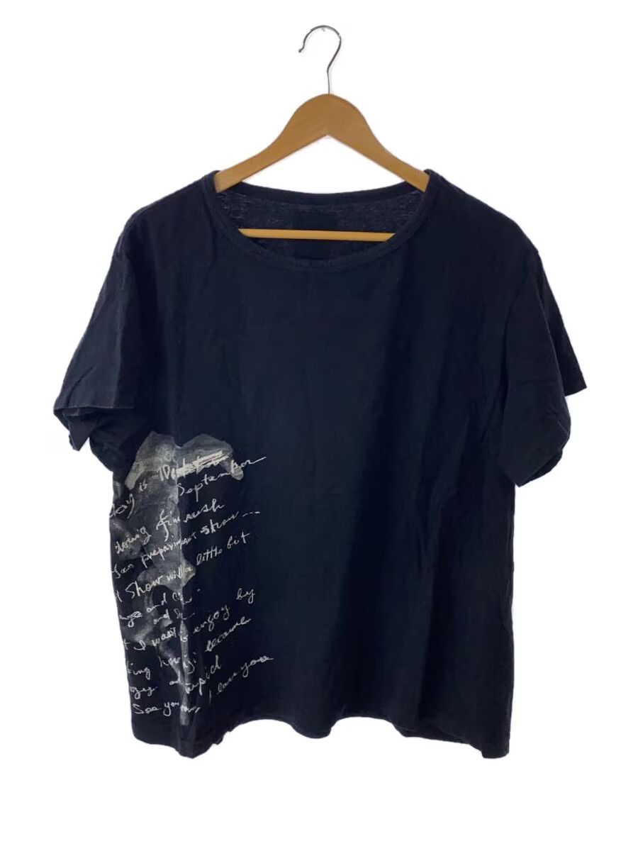 Yohji Yamamoto Flower Script Tee - Yohji Size US M / EU 48-50 / 2 - 1 Thumbnail