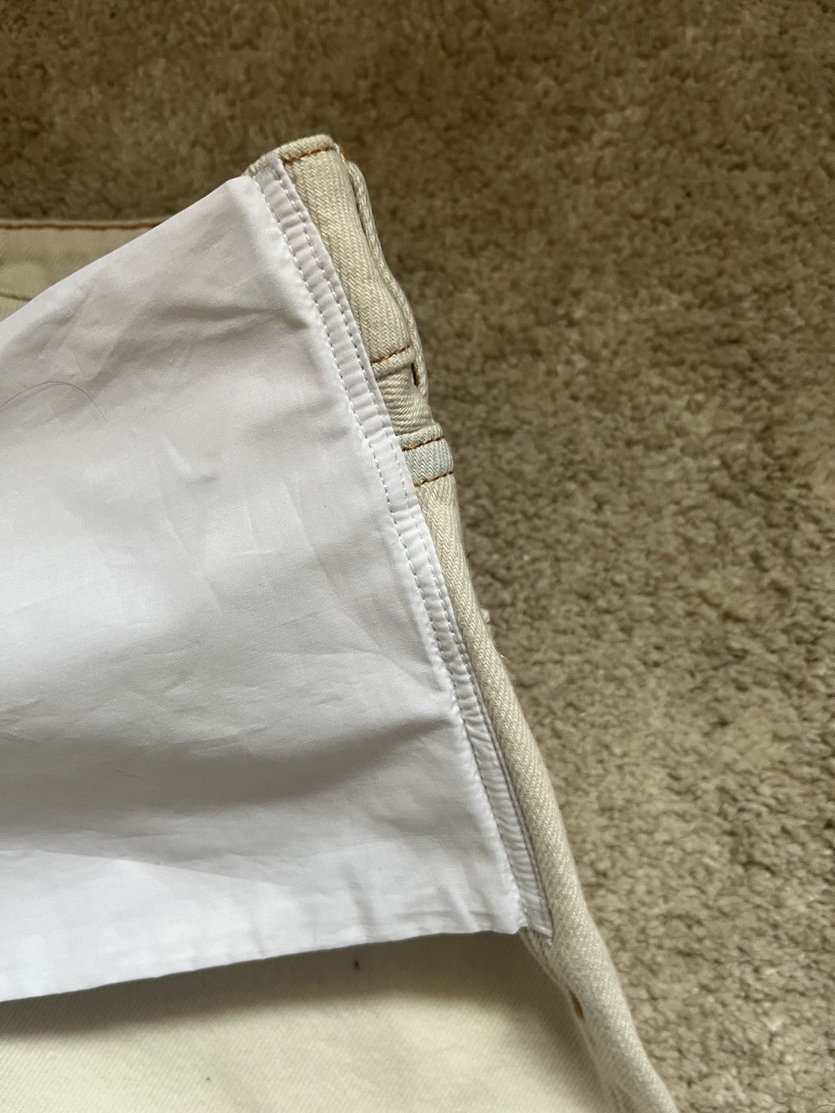 Maison Margiela Jean blanc/crème MM6 Size 28" / US 6 / IT 42 - 6 Thumbnail