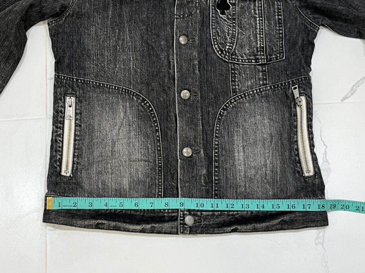 R.Newbold R.Newbold Ace Cafe London collaboration black denim jacket Size US L / EU 52-54 / 3 - 20 Thumbnail