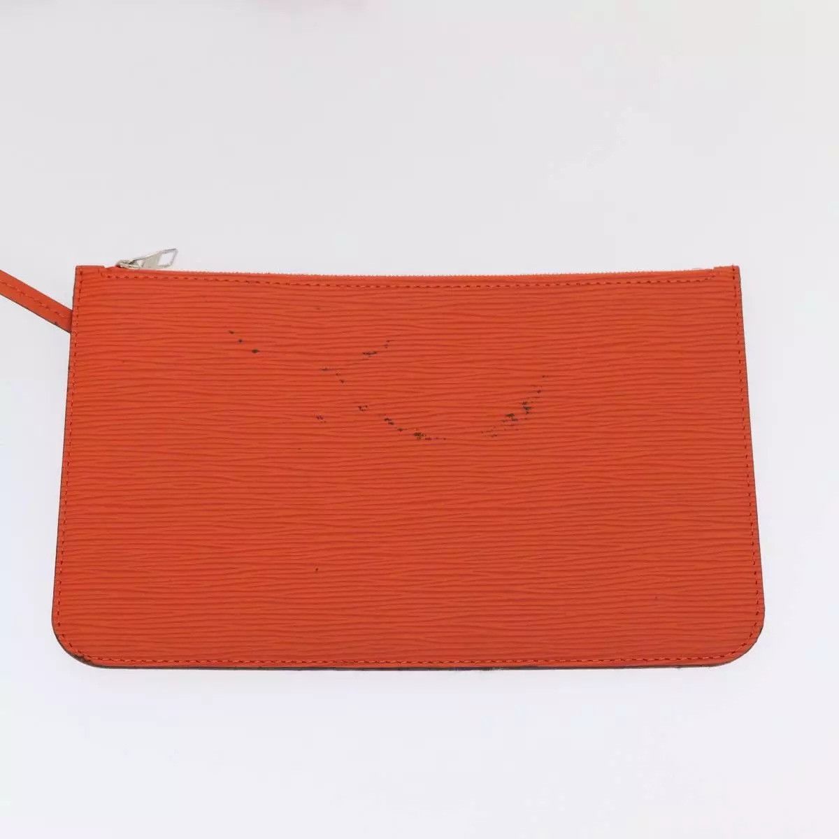 Louis Vuitton LOUIS VUITTON Epi Neverfull MM Tote Bag Orange Pimon Size ONE SIZE - 5 Thumbnail