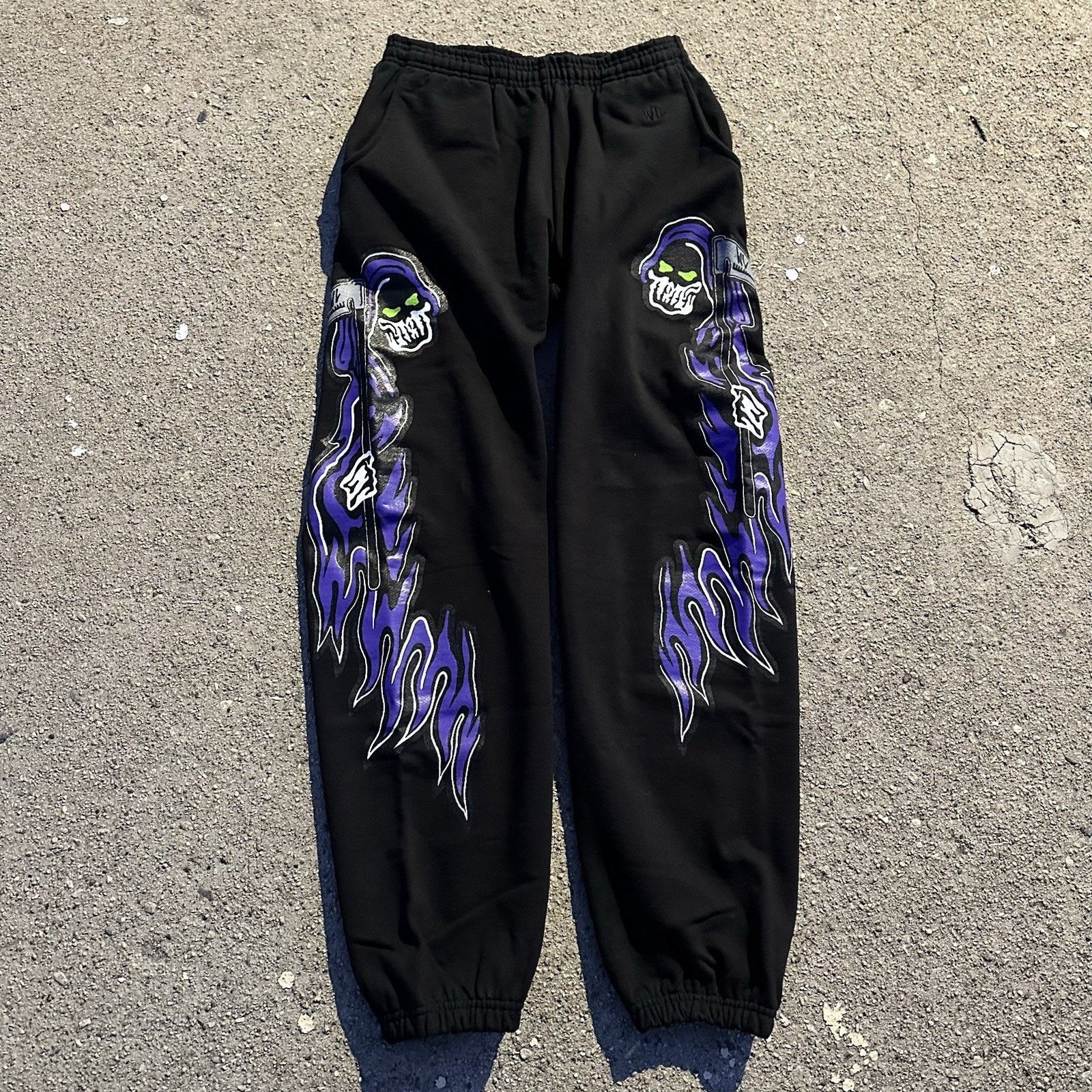 NWT Warren Lotas City Of Angels Black Sweatpants Small