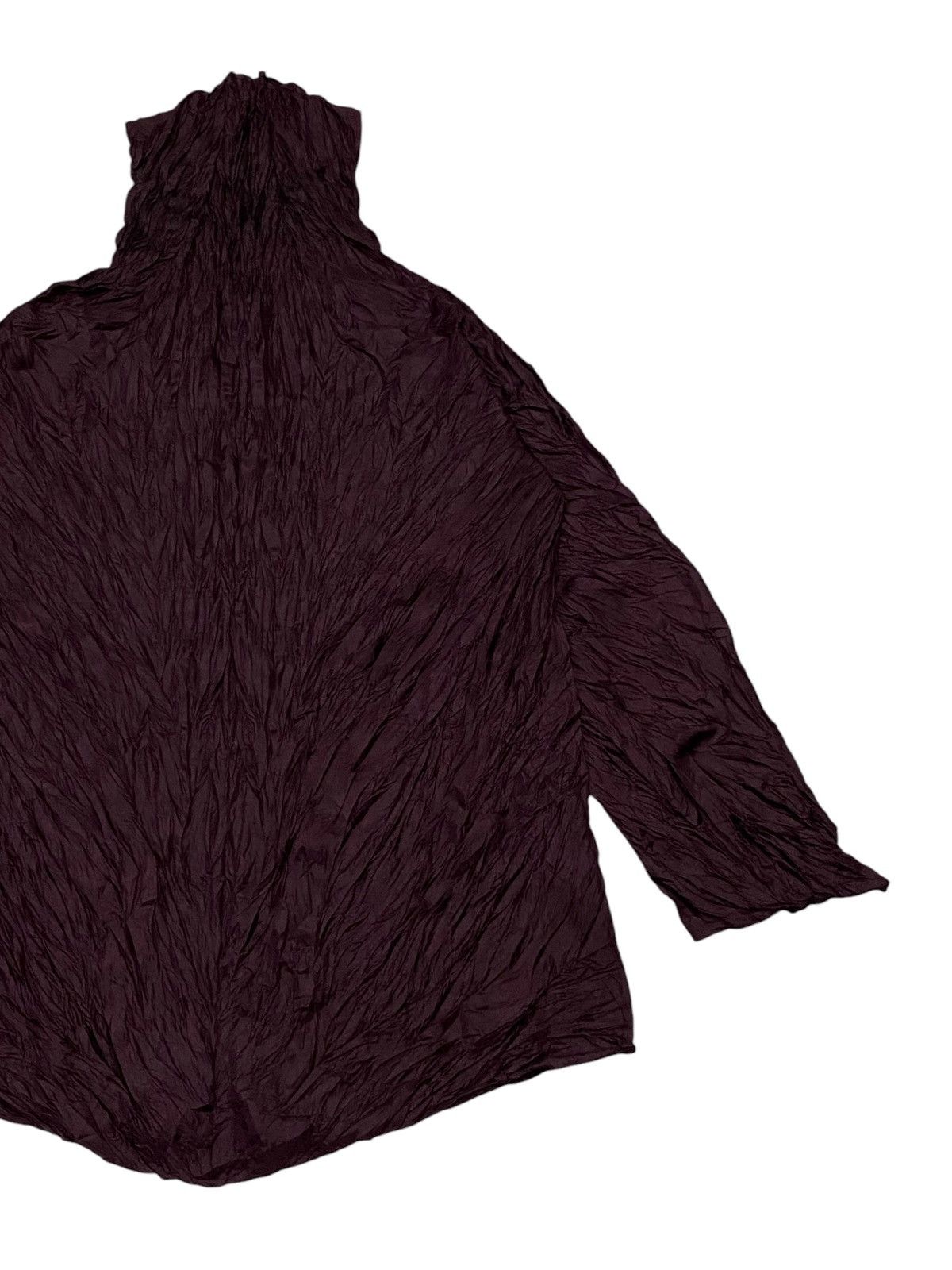 Issey Miyake Issey Miyake Turleneck Pleaded Pullover Long Sleeve Size US M / EU 48-50 / 2 - 5 Thumbnail