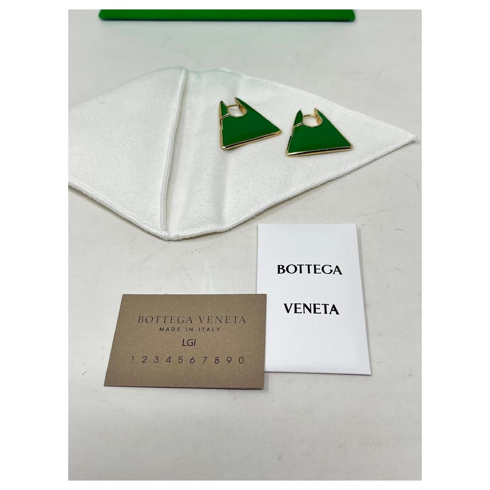 Bottega Veneta o1n1vont1124 Size: OS / Sterling Earrings in Grass Size ONE SIZE - 2 Thumbnail
