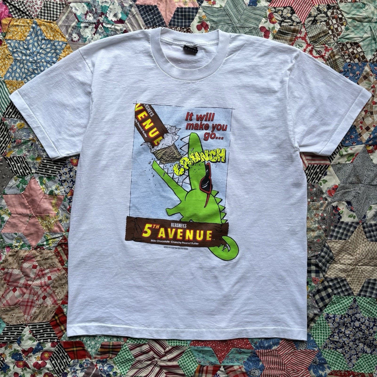 Other Vintage 1992 Hersheys Promo T-Shirt Size US XL / EU 56 / 4 - 3 Thumbnail