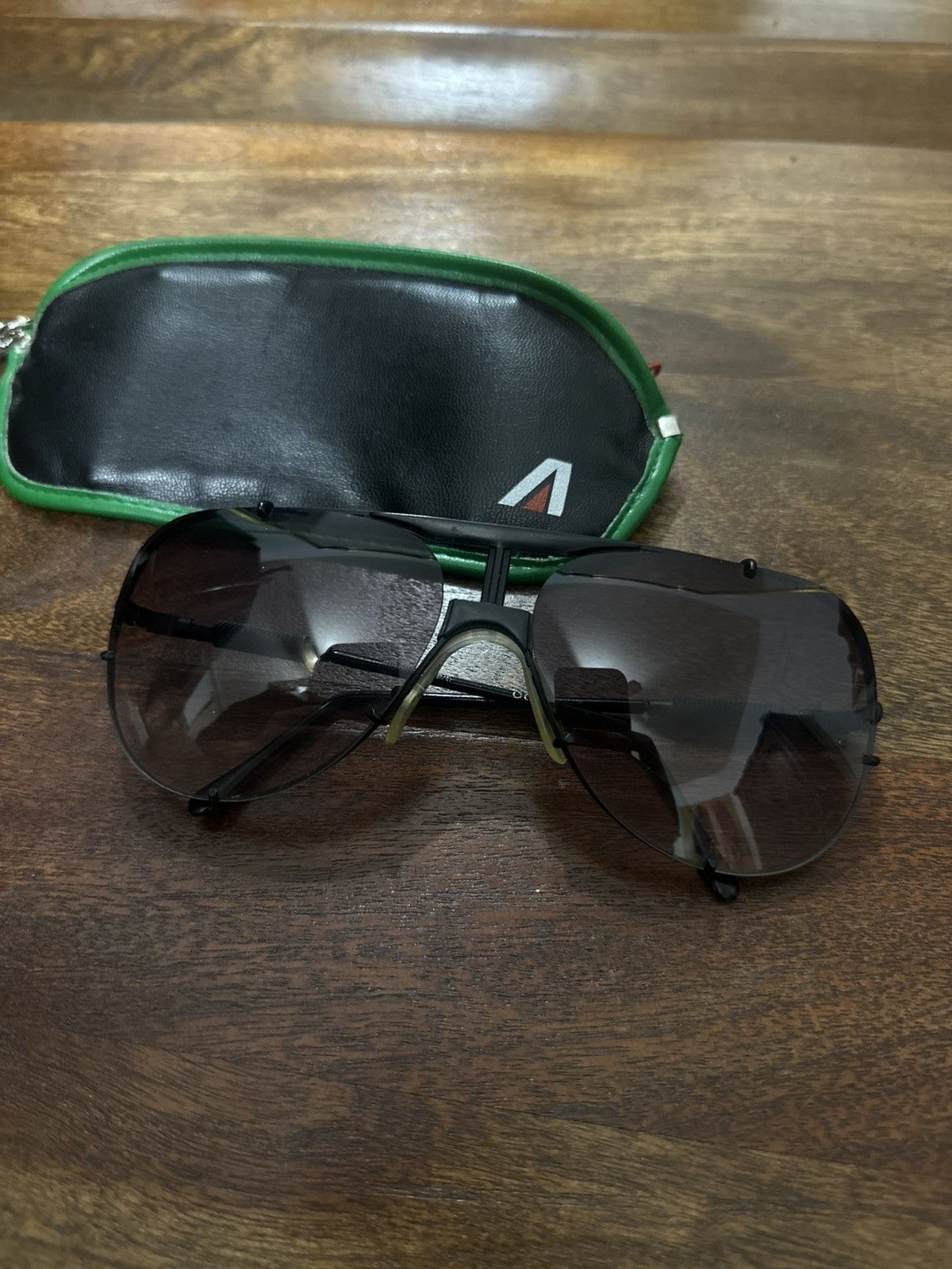 Kanye West Vintage Alitalia Sport 550 Sunglasses *Extremely Rare* Size ONE SIZE - 2 Thumbnail