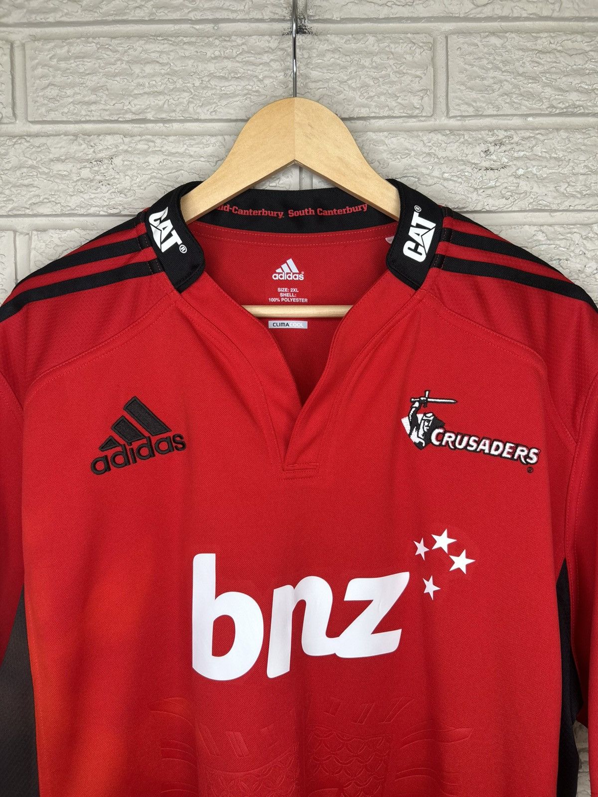 Adidas Adidas Crusaders 2013 Home Rugby Jersey Size US XXL / EU 58 / 5 - 4 Thumbnail