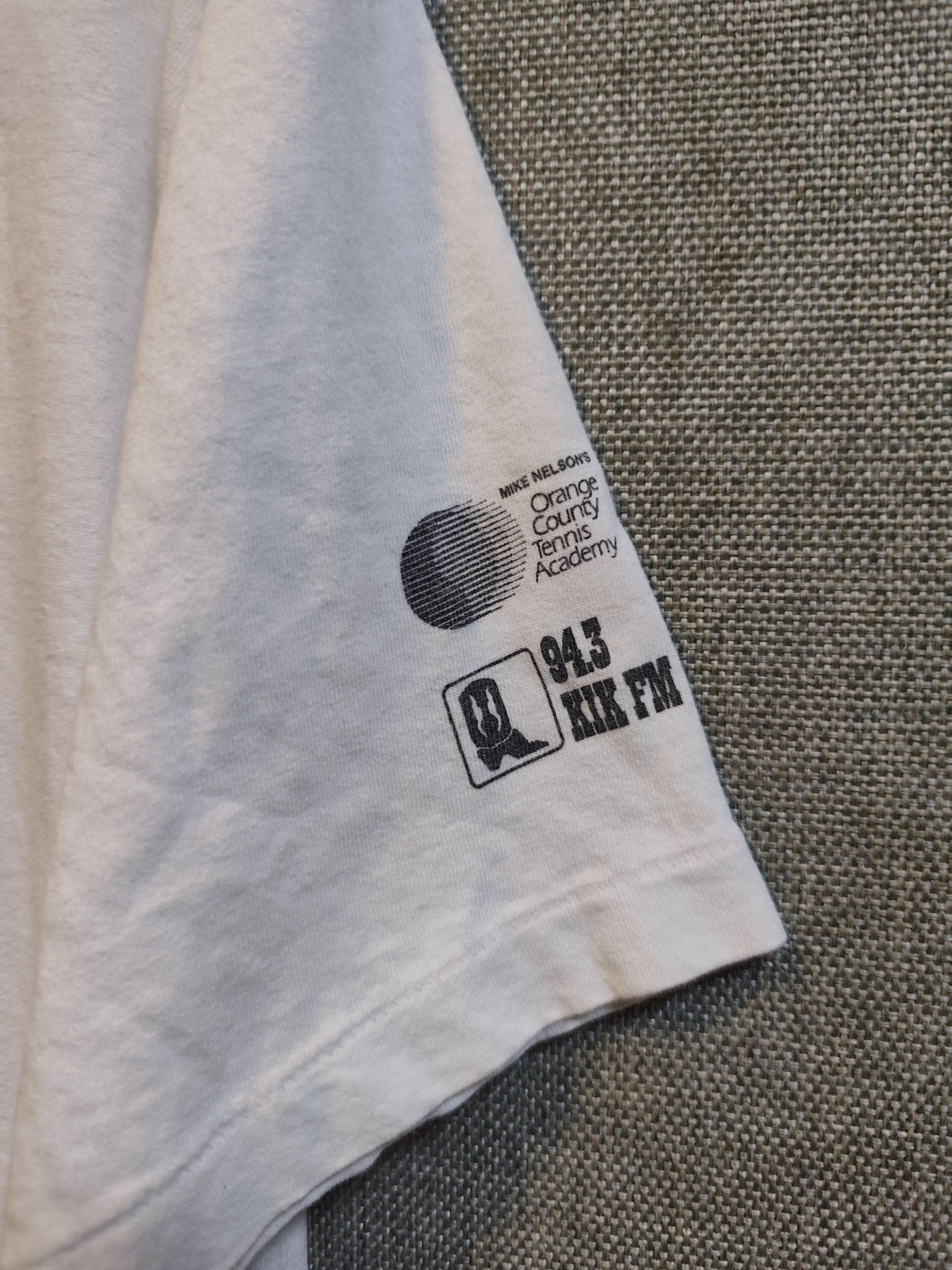 Quiksilver Vintage 1991 Quiksilver "Yamasaki Tennis" T-Shirt Size US L / EU 52-54 / 3 - 5 Thumbnail