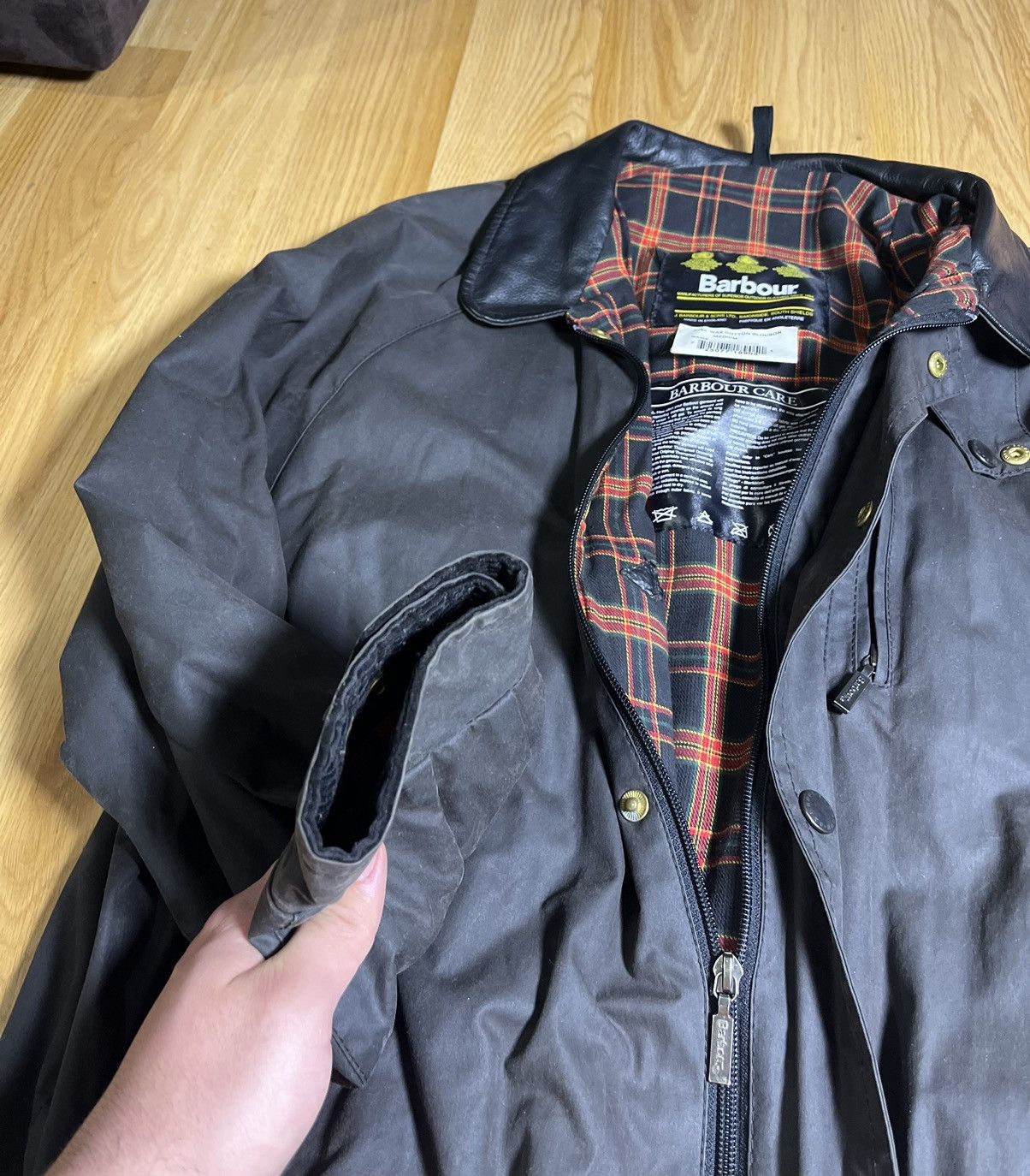 Barbour Barbour A750 wax cotton bouson Size US M / EU 48-50 / 2 - 6 Thumbnail