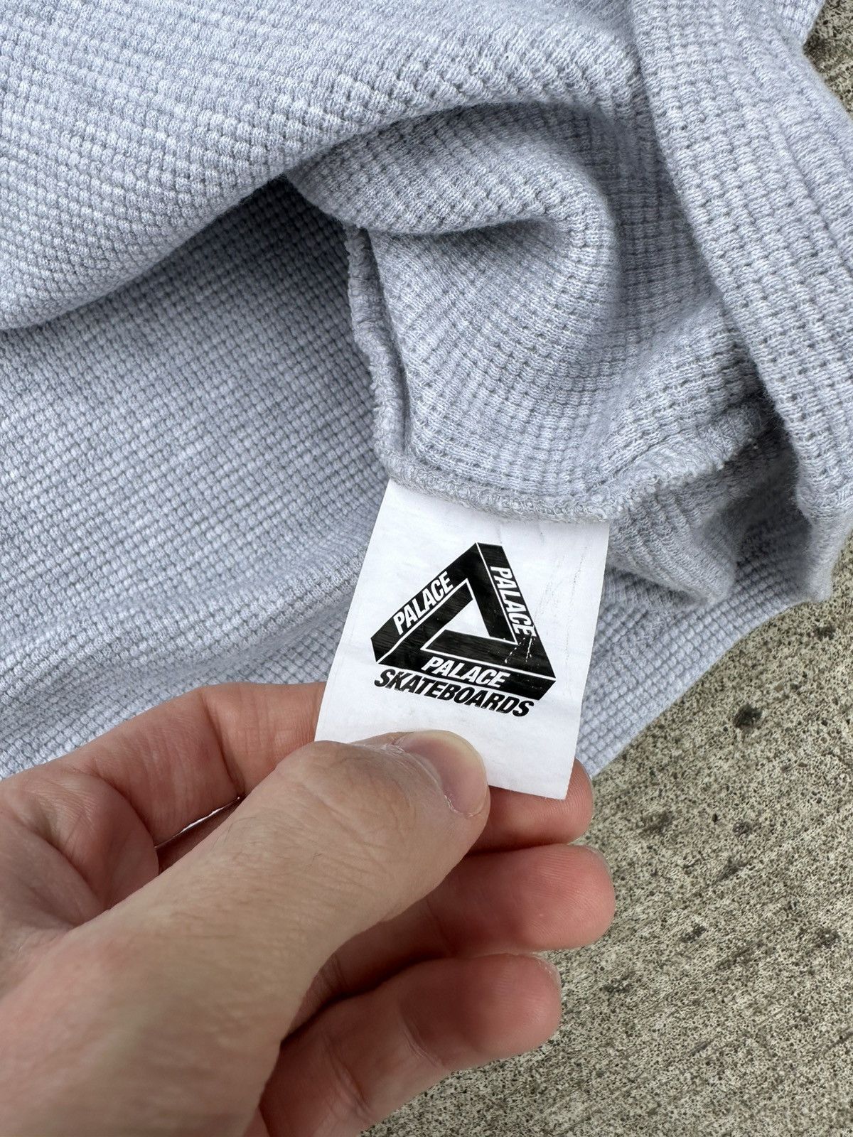 Palace Palace Waffle Knit Thermal Size US S / EU 44-46 / 1 - 4 Thumbnail