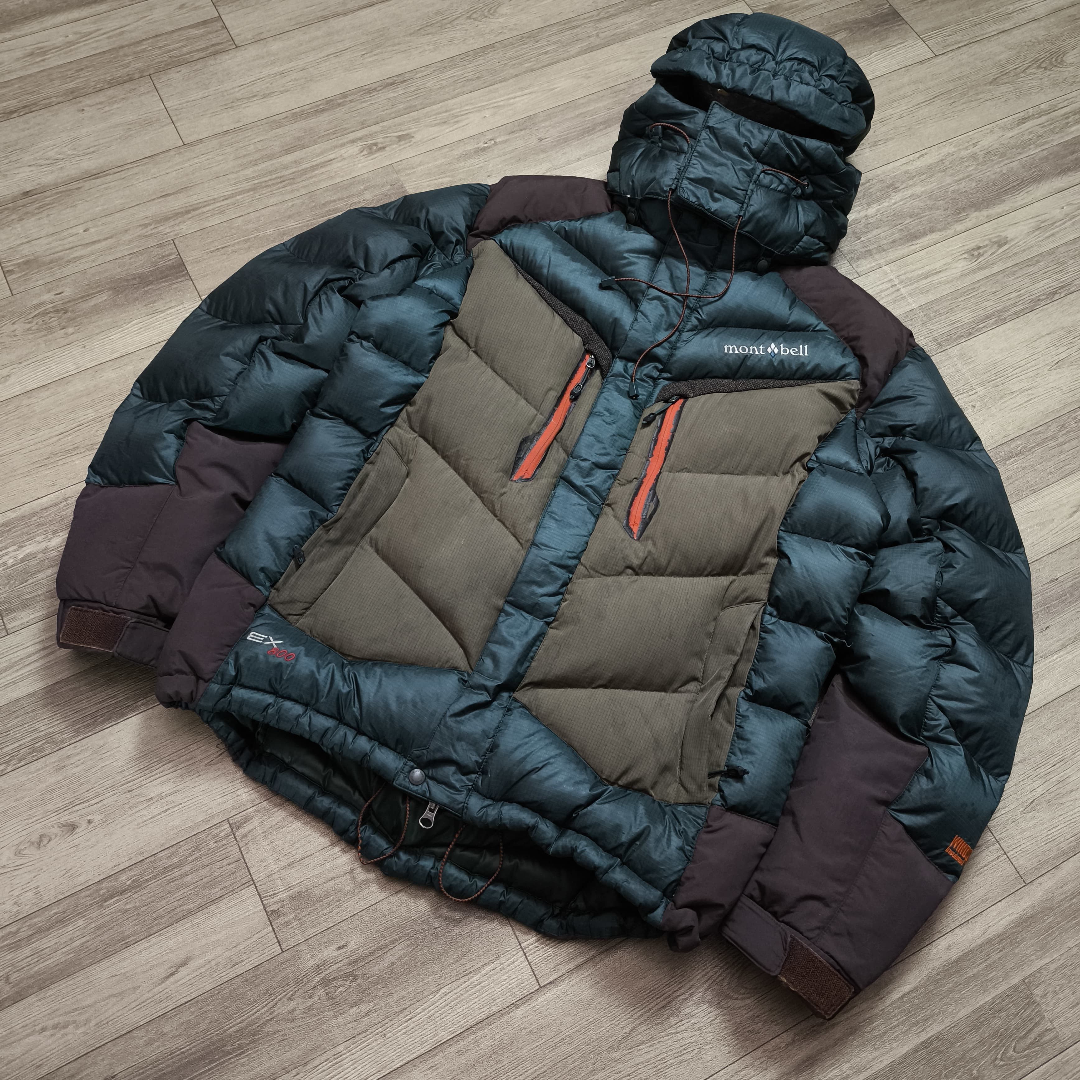 Montbell Montbell Ex800 Windstopper Puffer Down Jacket Size US M / EU 48-50 / 2 - 6 Thumbnail